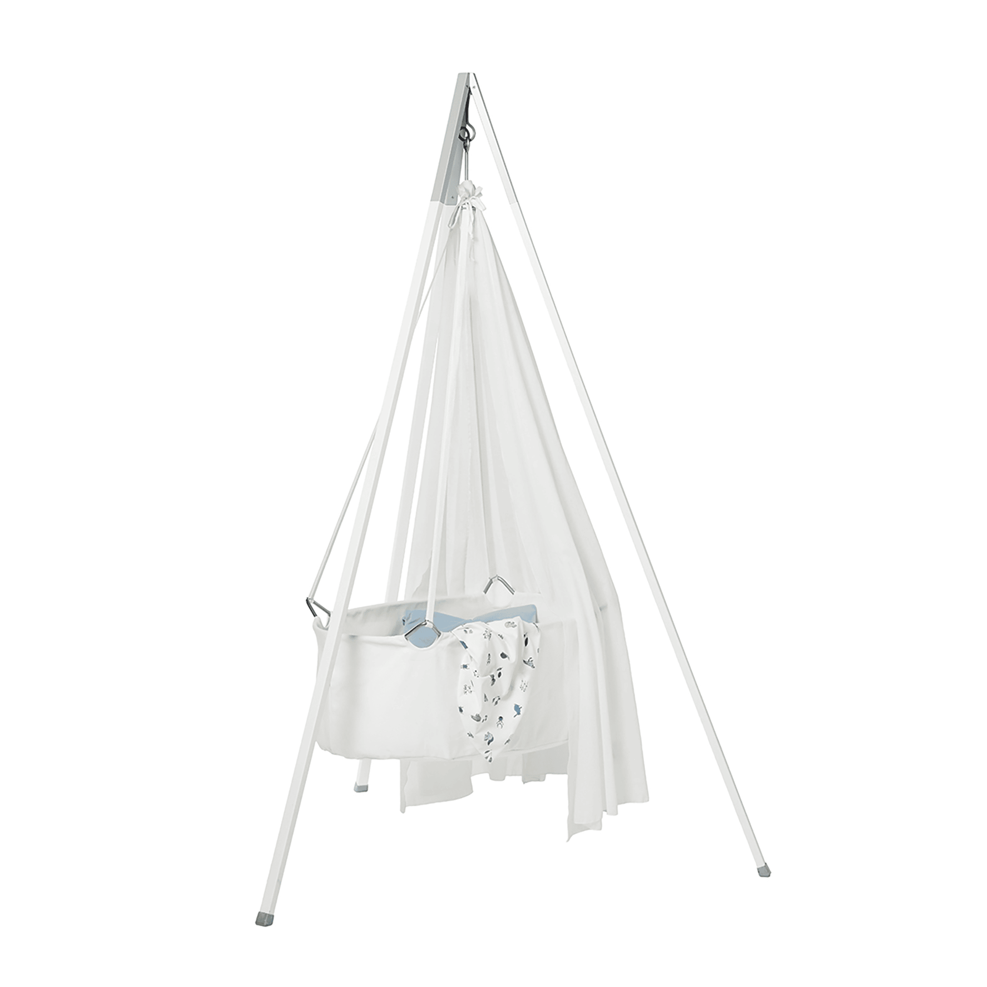 Stubenwagen & Wiegen, Leander, Weiß – Produktansicht