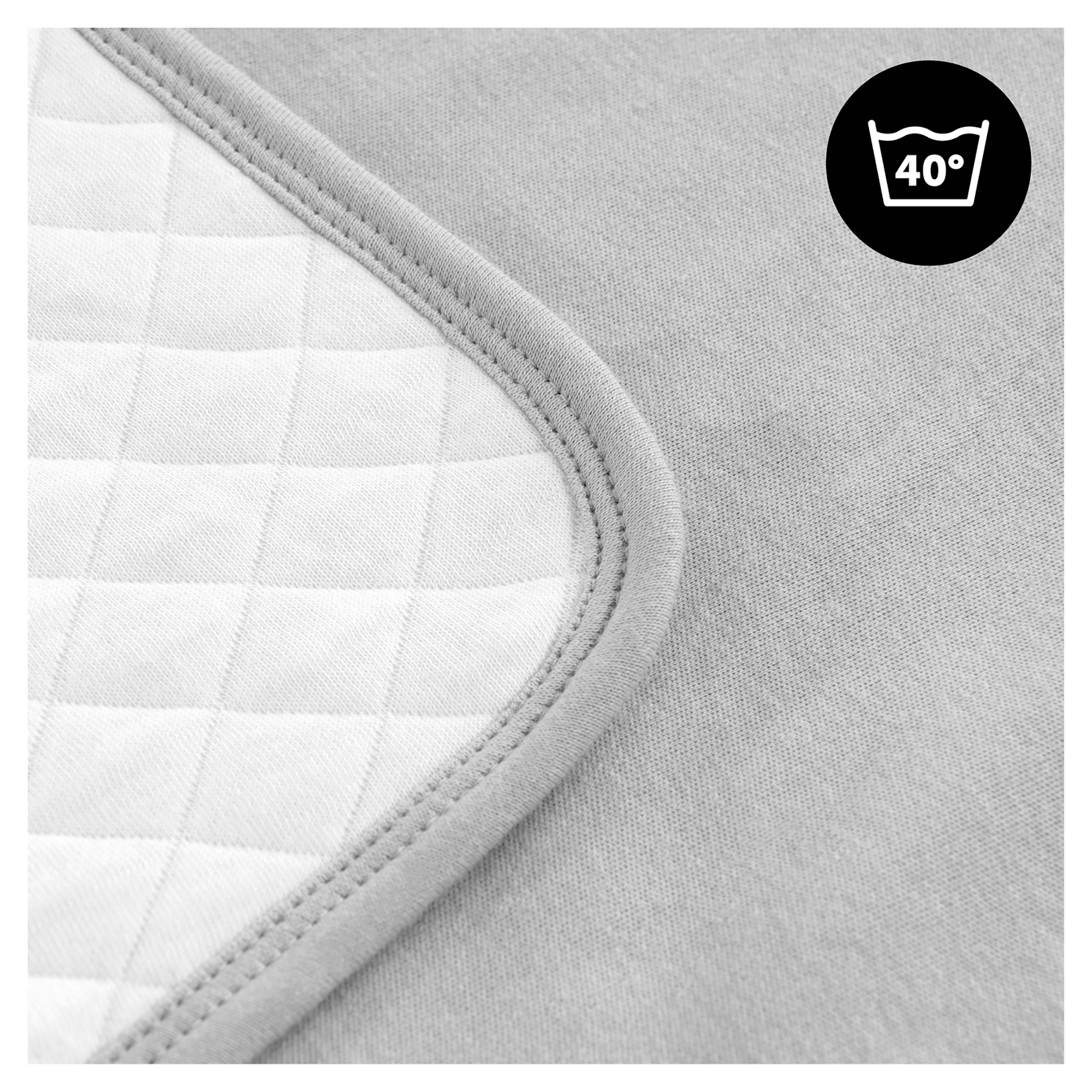 Einschlagdecken & Decken, hauck, Grau – Produktansicht