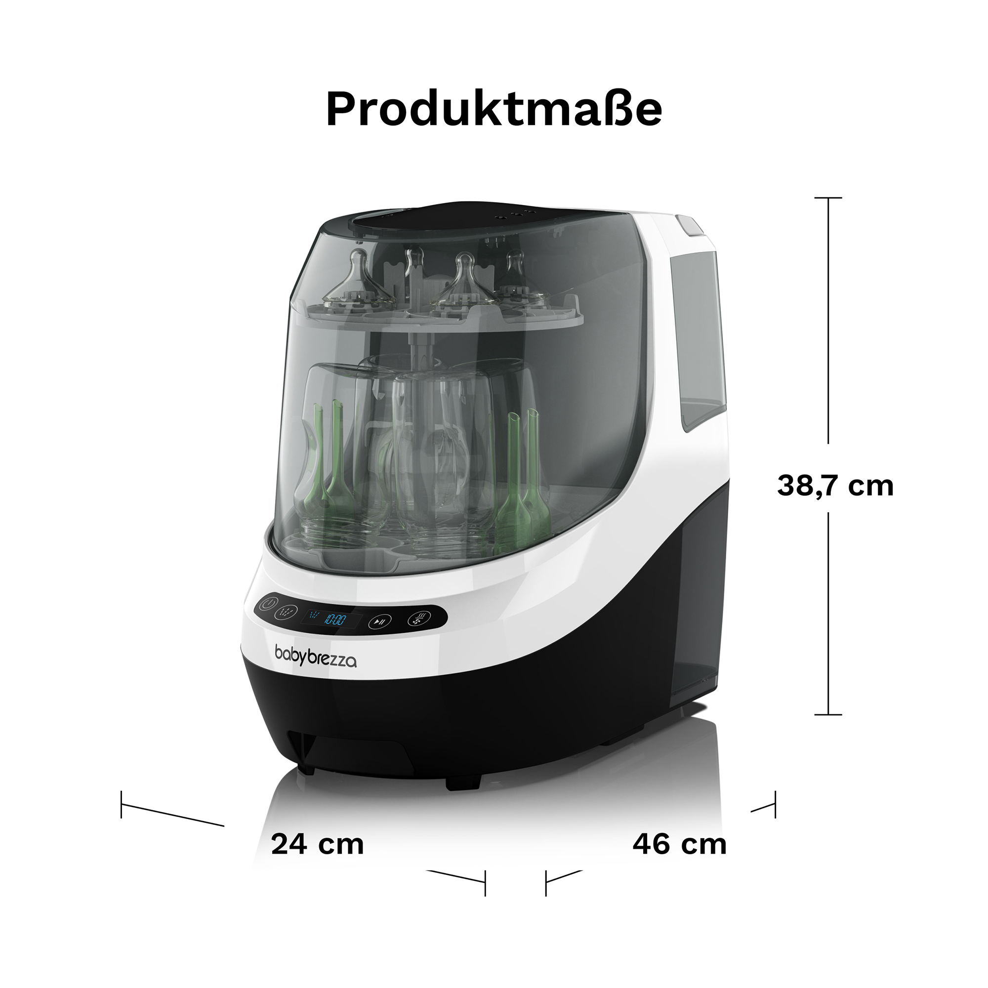 Vaporisatoren, babybrezza, Weiß – Produktansicht