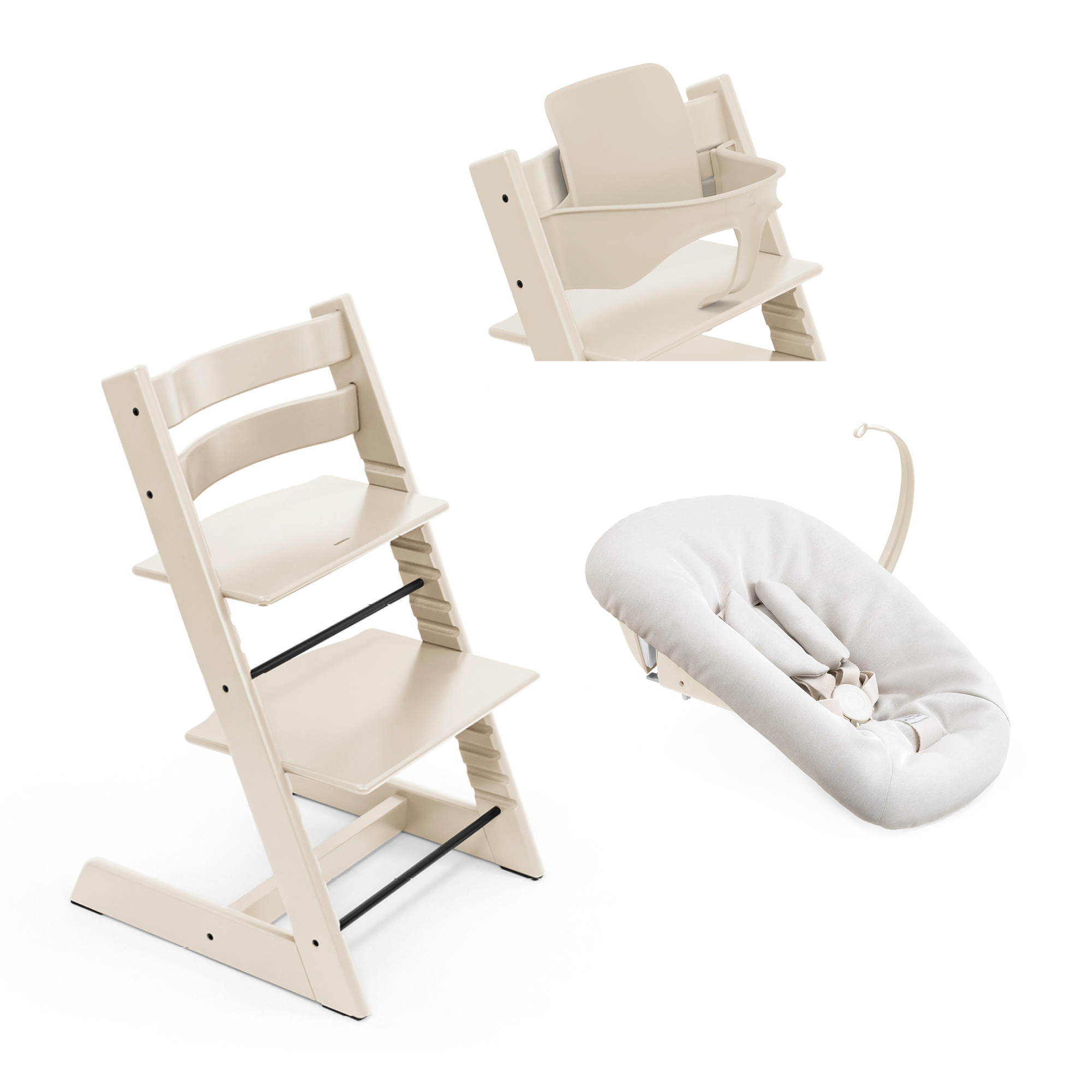 Treppenhochstühle, STOKKE, Weiß – Produktansicht