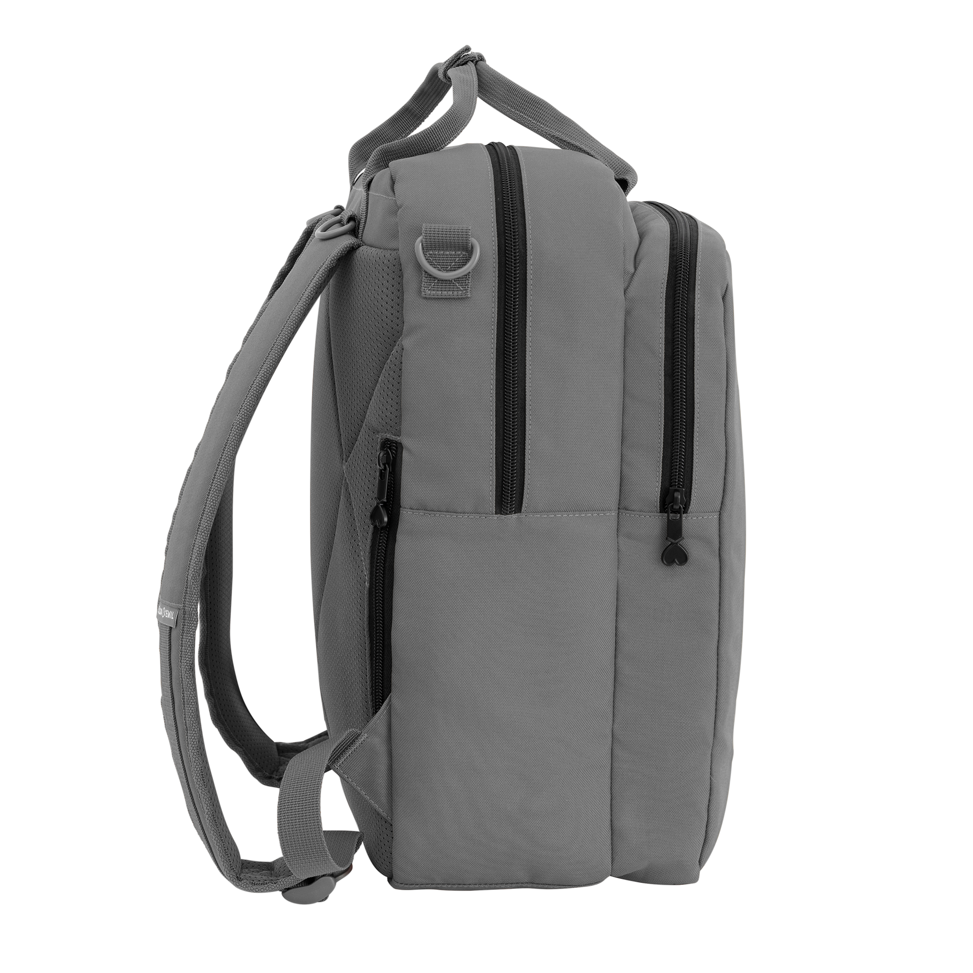 Wickelrucksäcke, ELSA & EMIL, Grau – Produktansicht