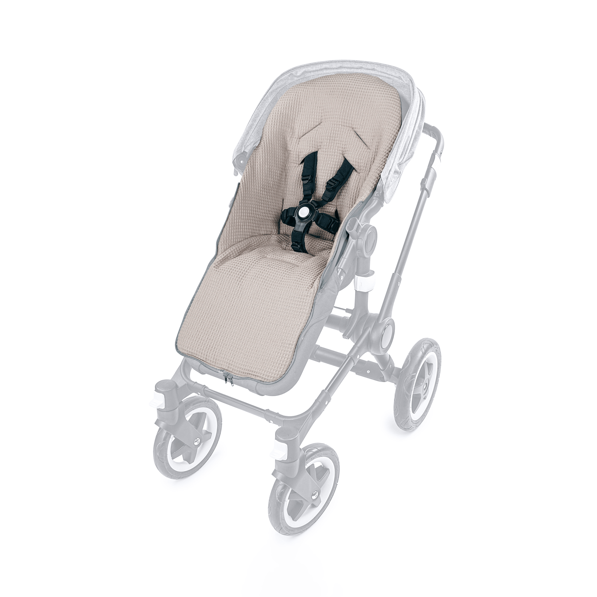 Fußsäcke & Decken, Liebes vPriebes, Grau – Produktansicht