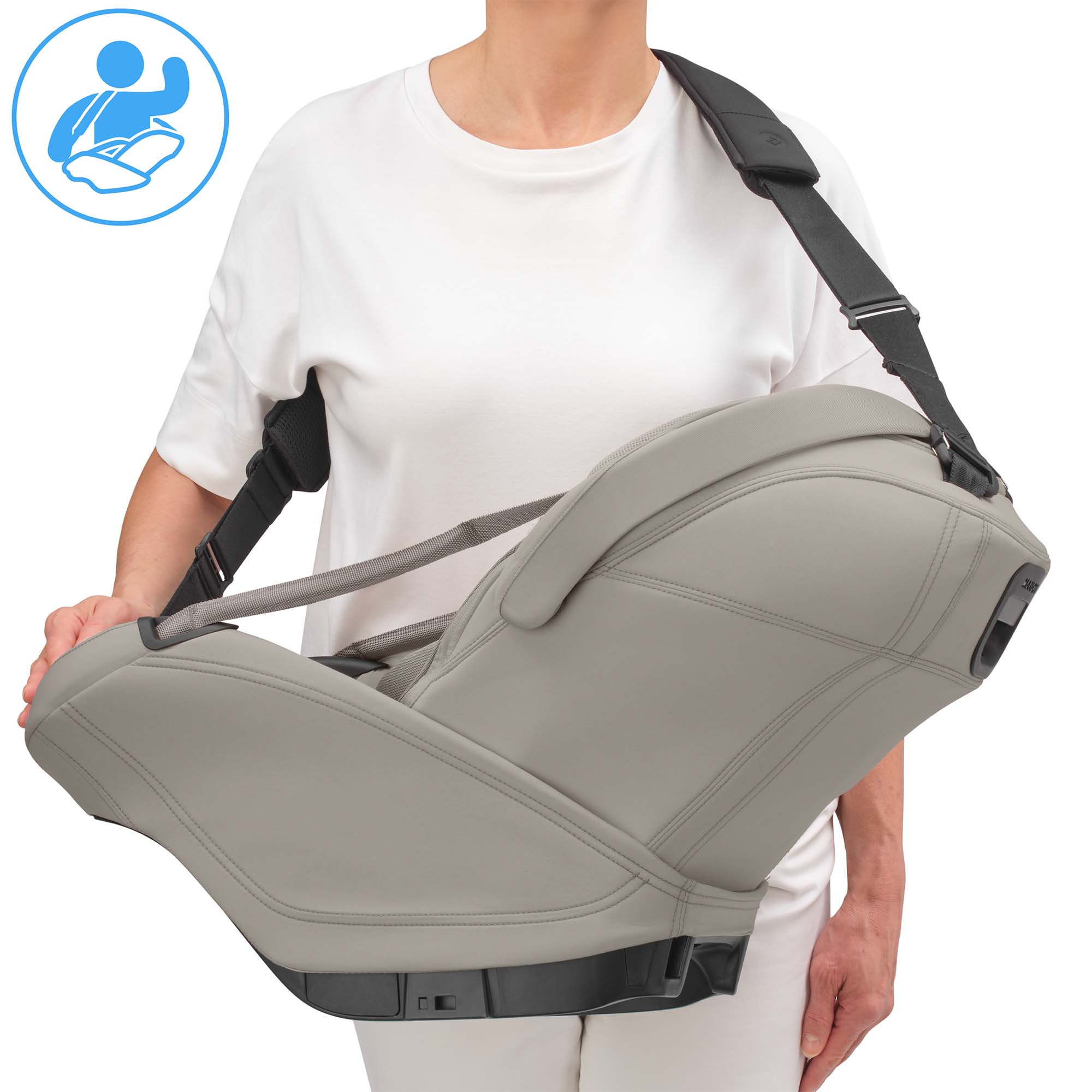 Babyschalen 0-13 kg, Gruppe 0+, MAXI-COSI Premium, Beige – Produktansicht