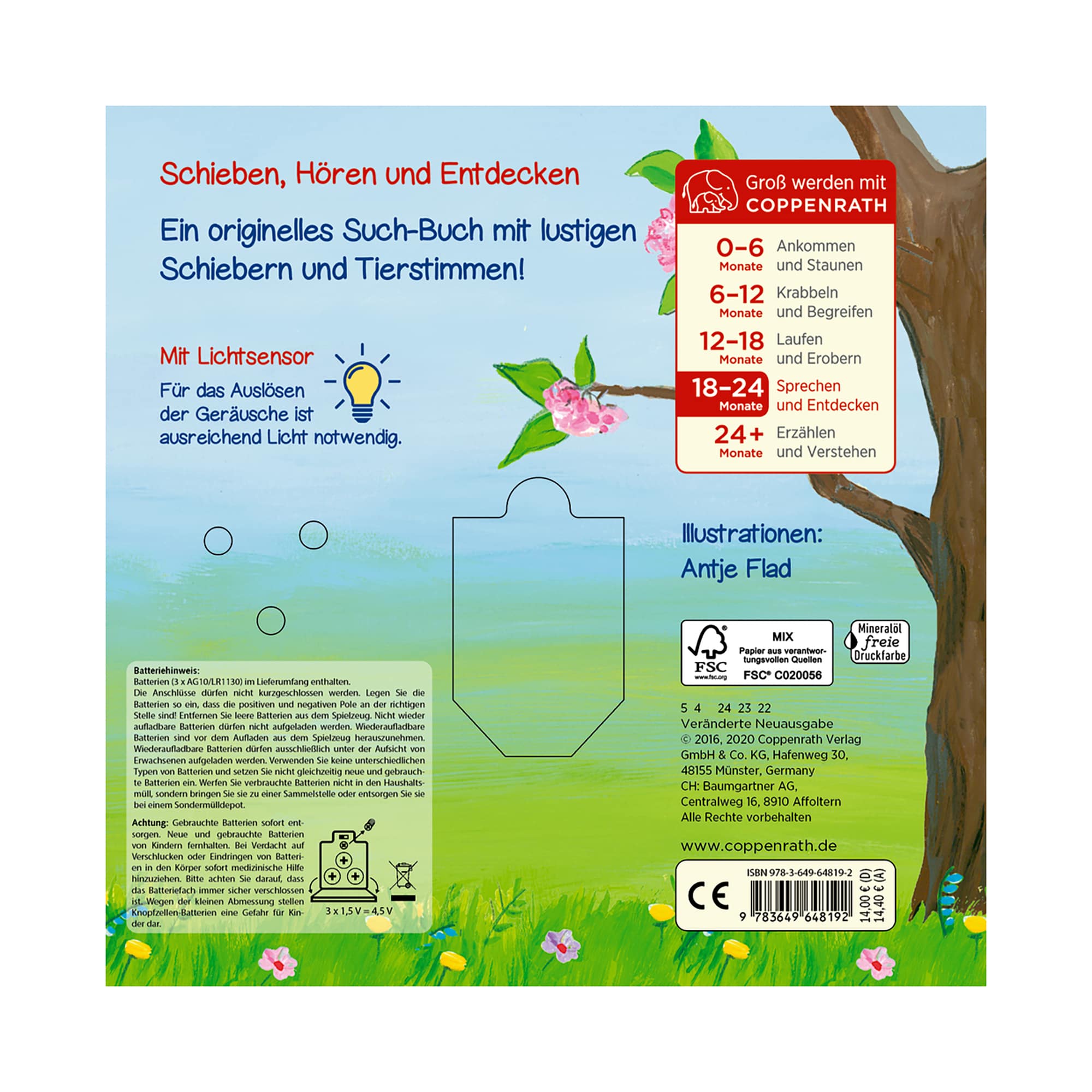 Soundbücher, COPPENRATH, Grün – Besonderheit: 10 liebevoll illustrierte Seiten