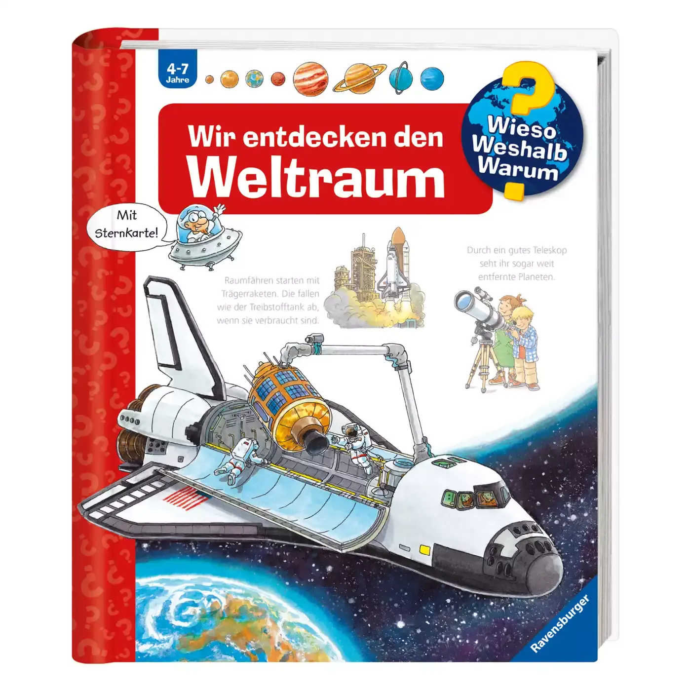 WWW Wir entdecken den Weltraum Ravensburger Mehrfarbig 2000519163904 3