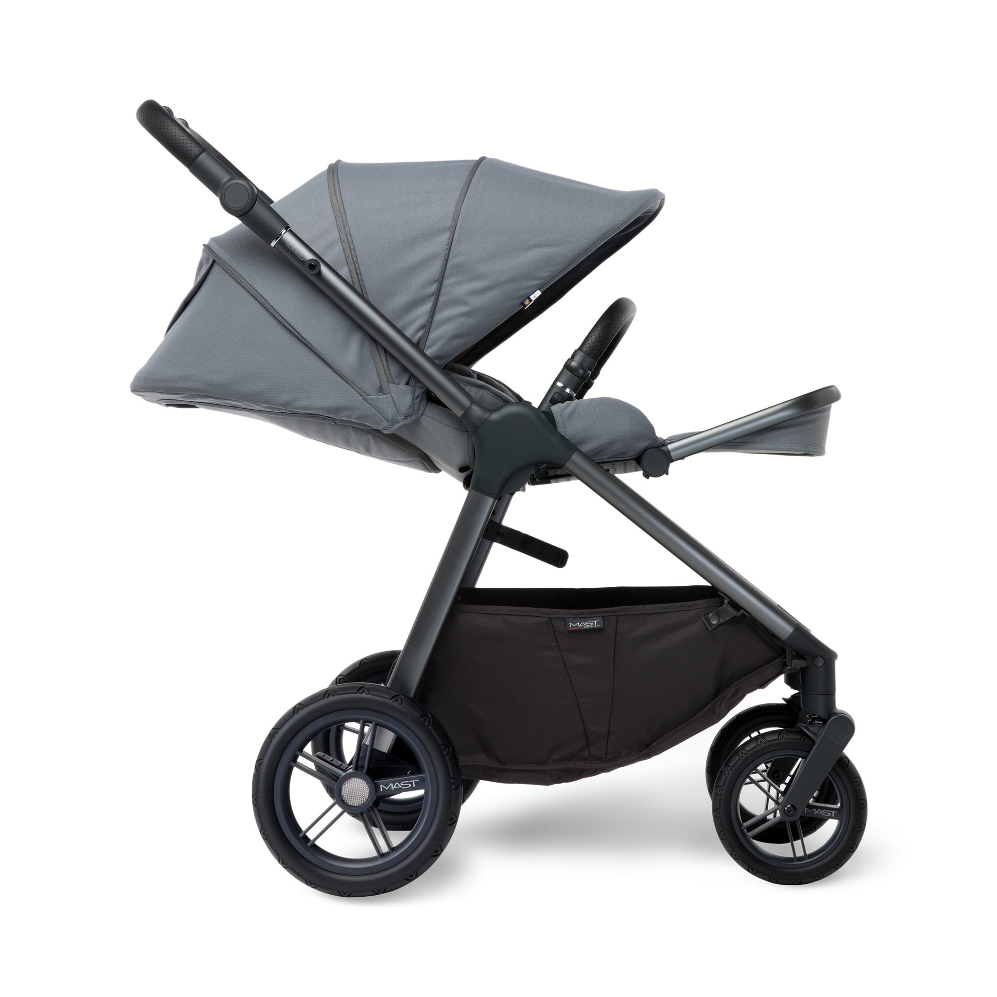 % SALE Kinderwagen, MAST, Grau – Produktansicht