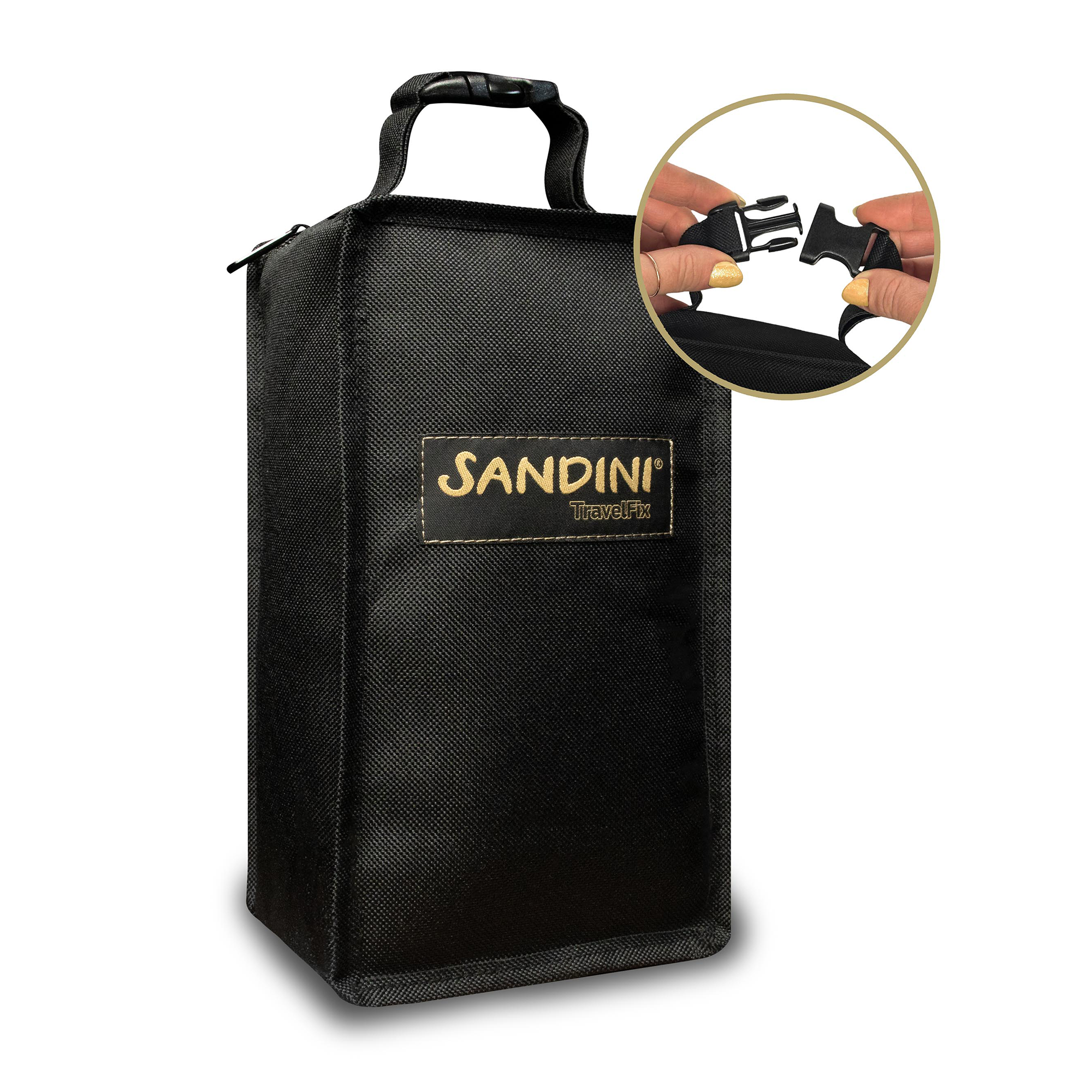Nackenhörnchen, SANDINI, Grau – Produktansicht
