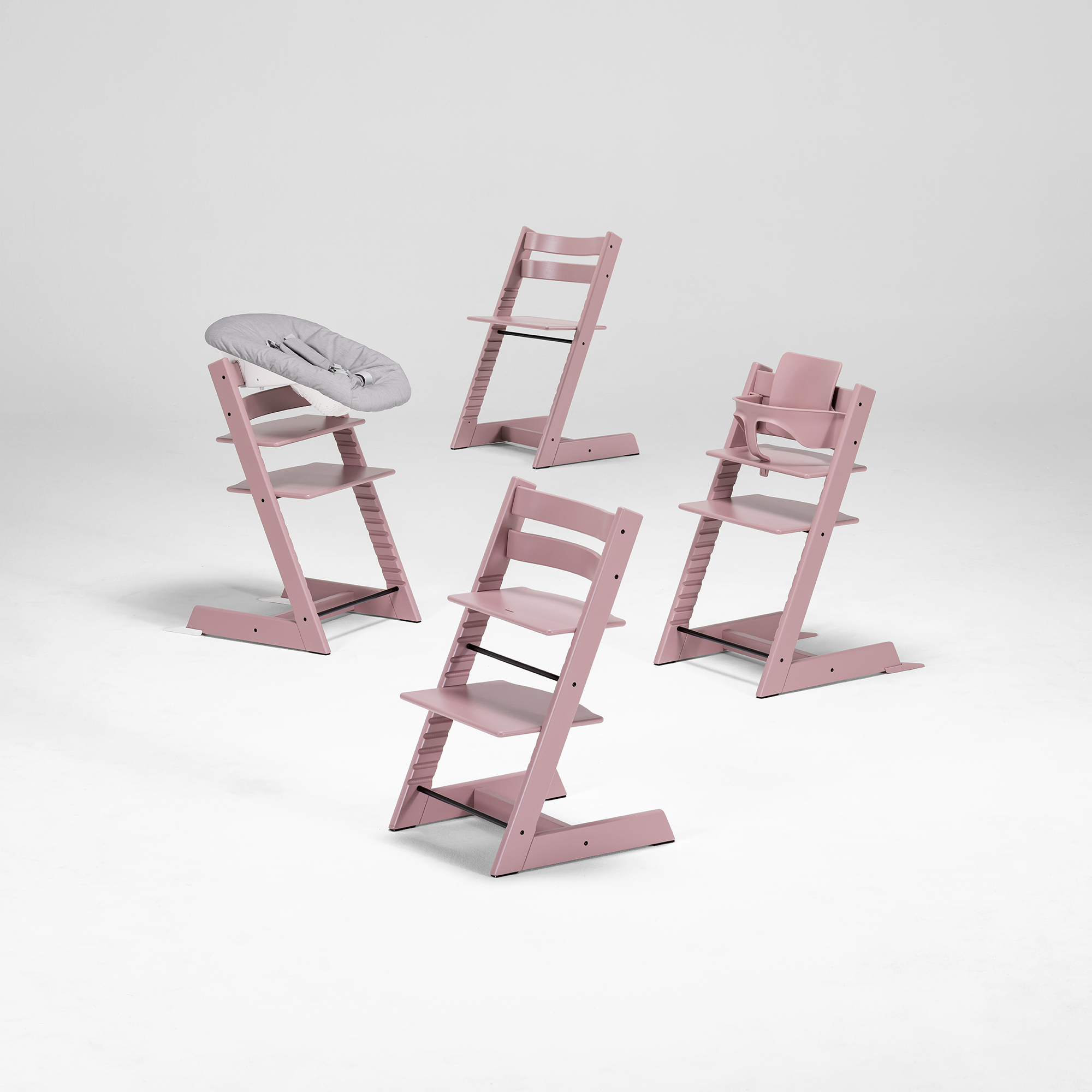 Treppenhochstühle, STOKKE, Pink – Produktansicht