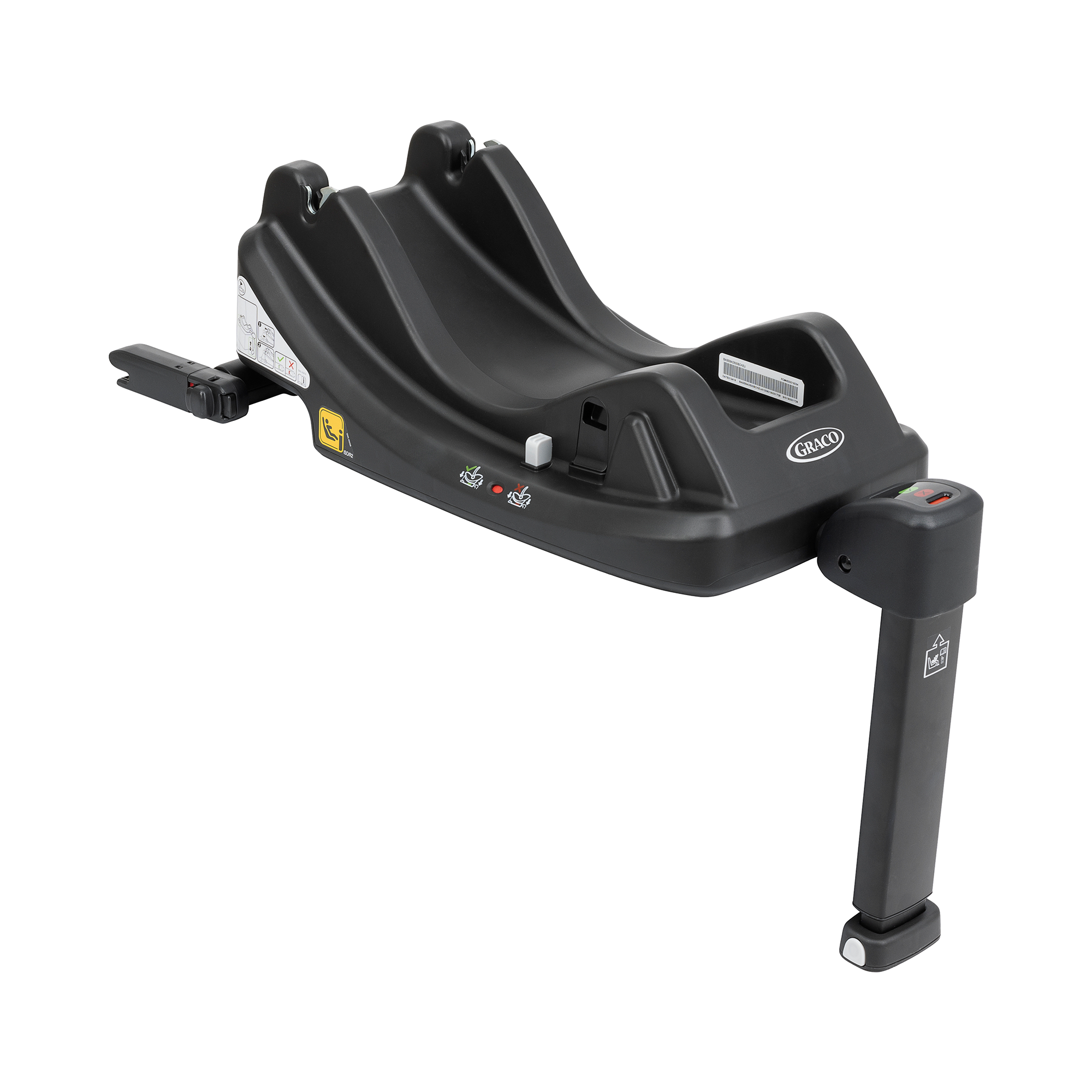 Isofix Stationen, GRACO, Schwarz – Produktansicht