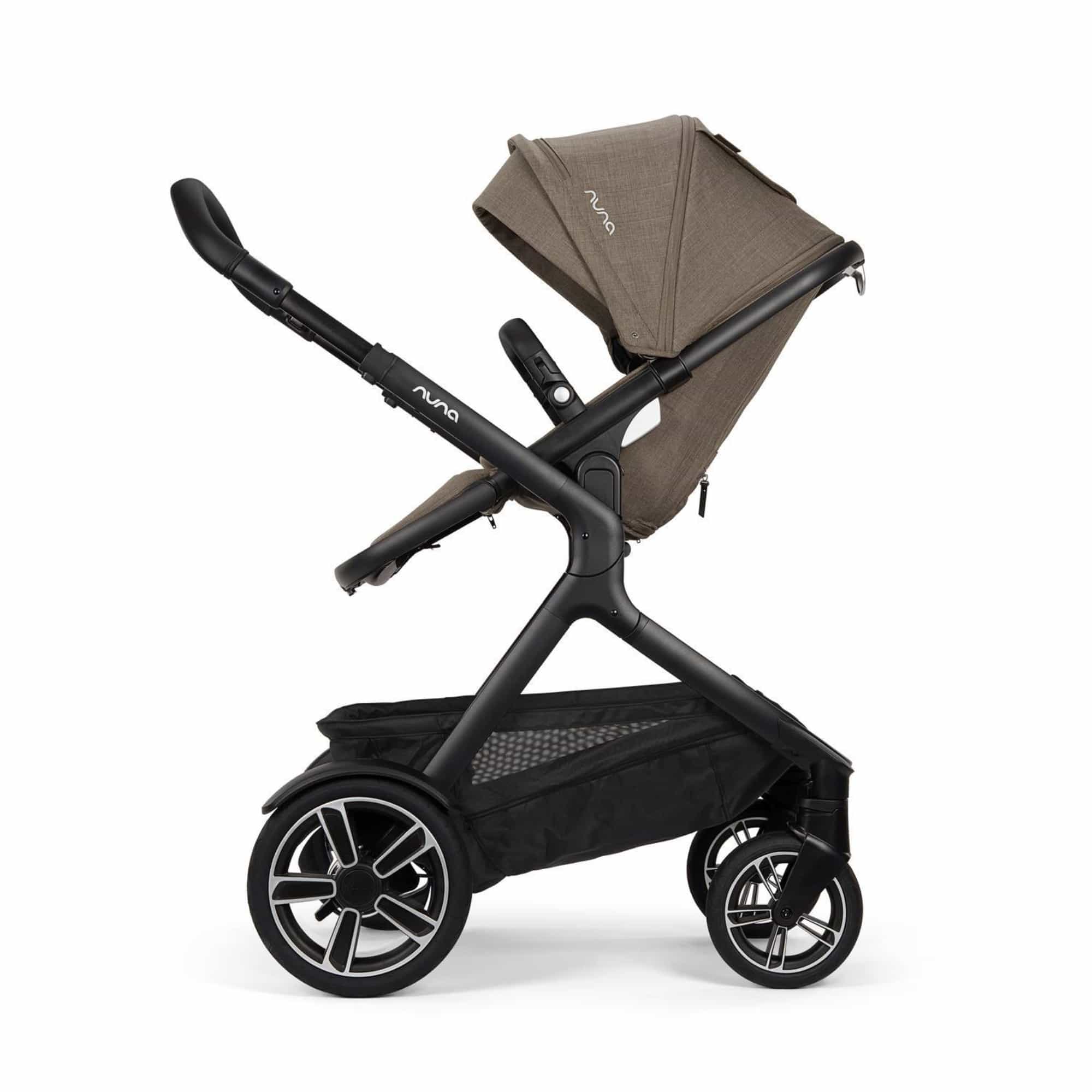 Kombi-Kinderwagen, nuna, Grün – Produktansicht