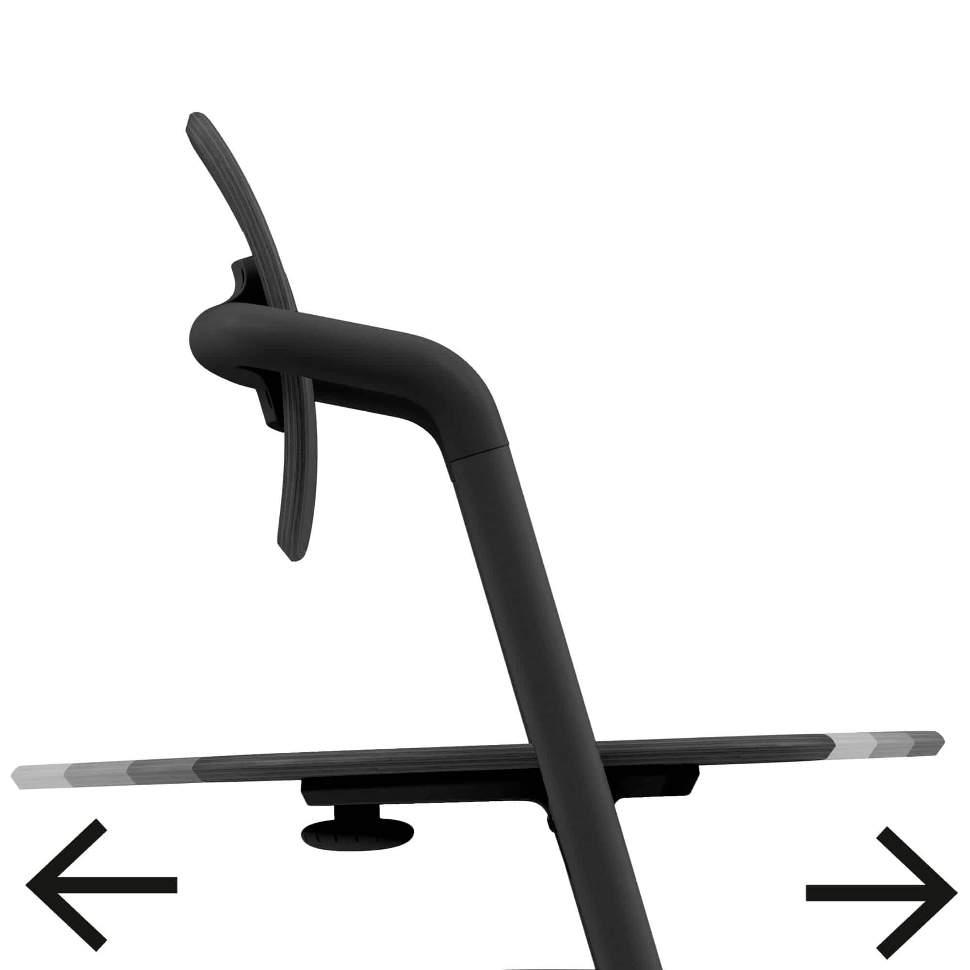 Treppenhochstühle, cybex, Schwarz – Produktansicht