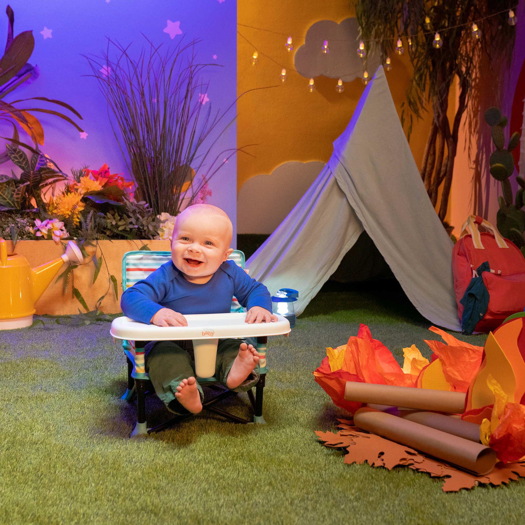 Reisehochstühle, BrightStarts, Blau – Produktansicht