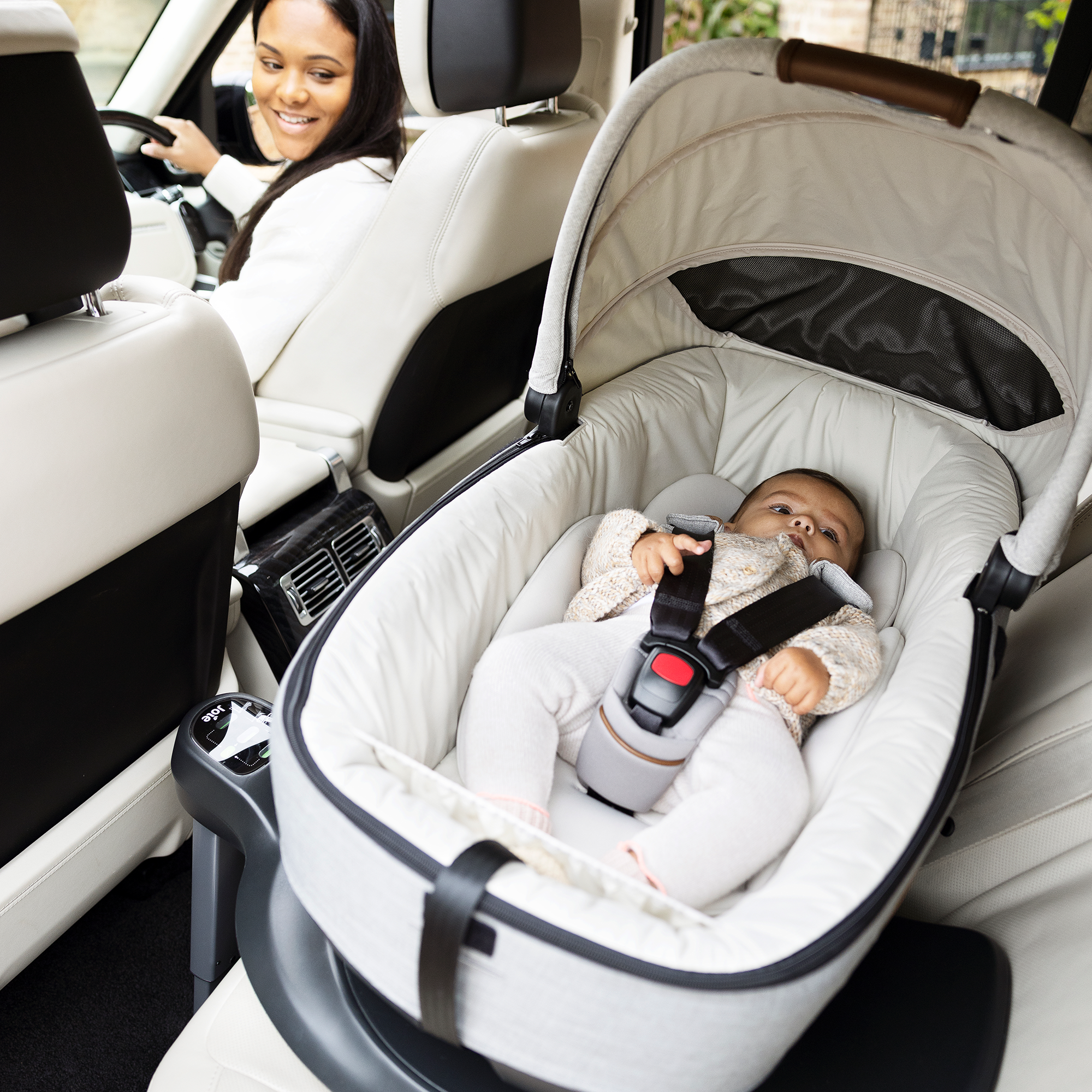 Babyschalen 0-13 kg, Gruppe 0+, Joie signature, Grau – Produktansicht