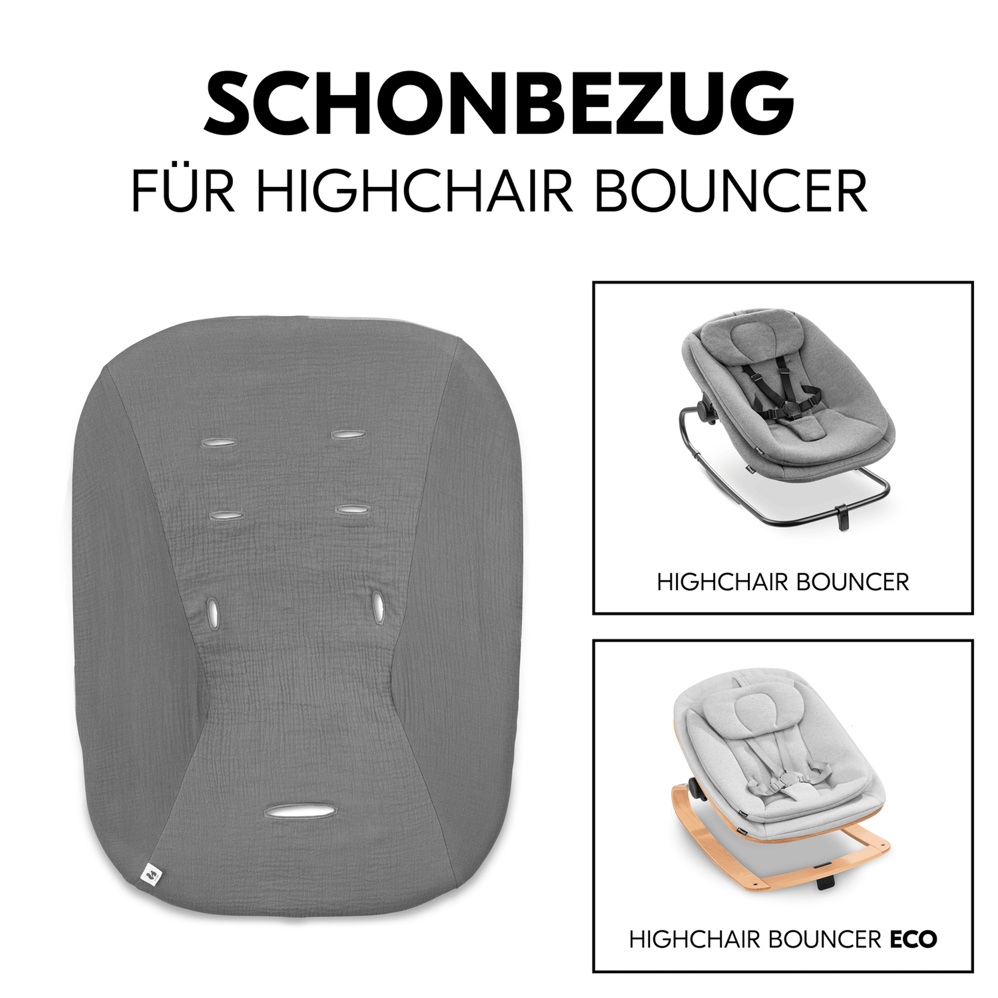 Hochstuhl Zubehör, hauck, Grau – Produktansicht