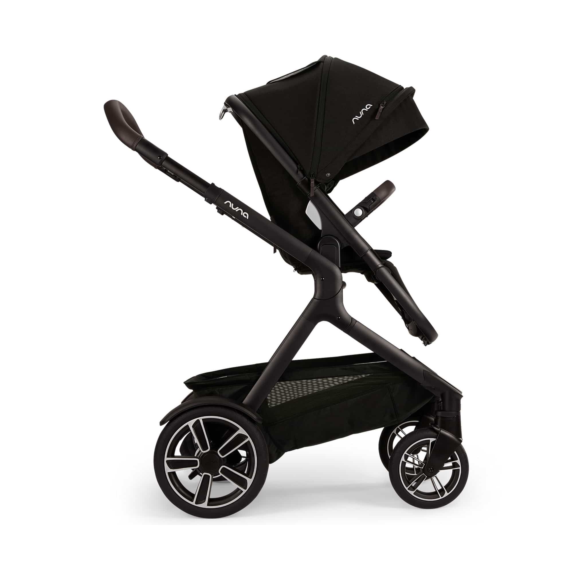 Kombi-Kinderwagen, nuna, Schwarz – Produktansicht