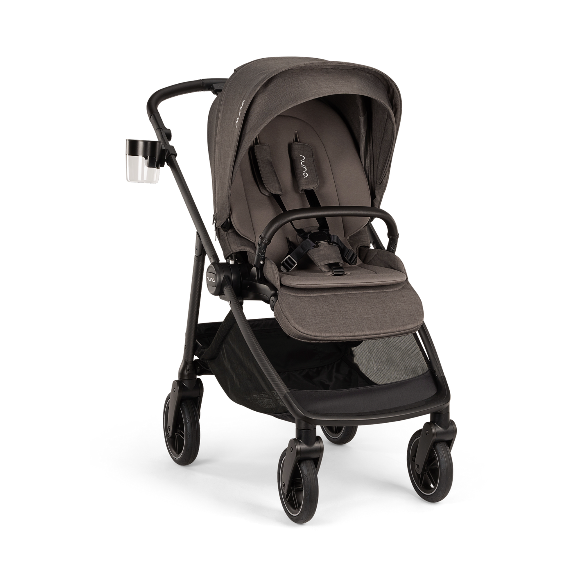 Kombi-Kinderwagen, nuna, Grau – Produktansicht