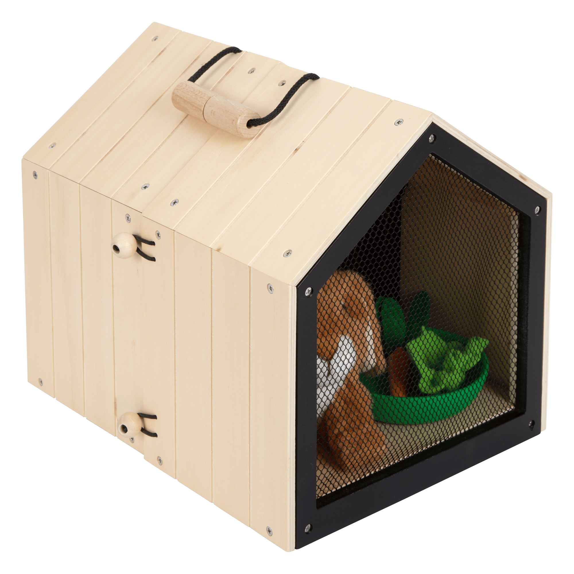 Holzfiguren, small foot, Mehrfarbig – Produktansicht