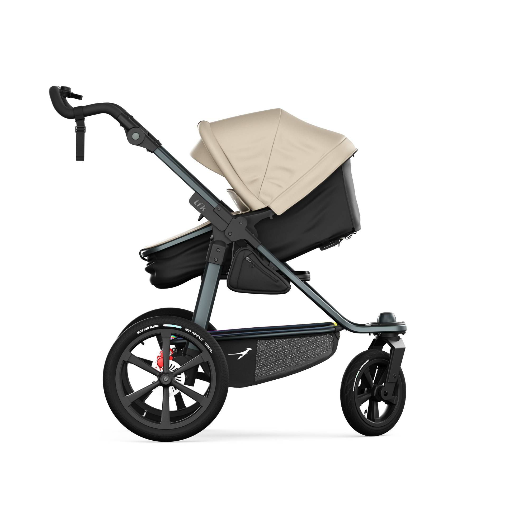 Kombi-Kinderwagen, tfk, Beige – Produktansicht