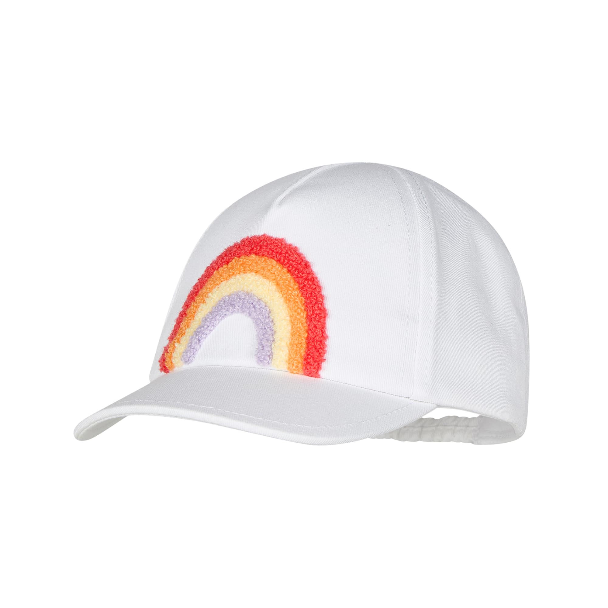 Schirmmützen, Sterntaler, Weiß – Besonderheit: Oberstoff aus 100% Baumwolle