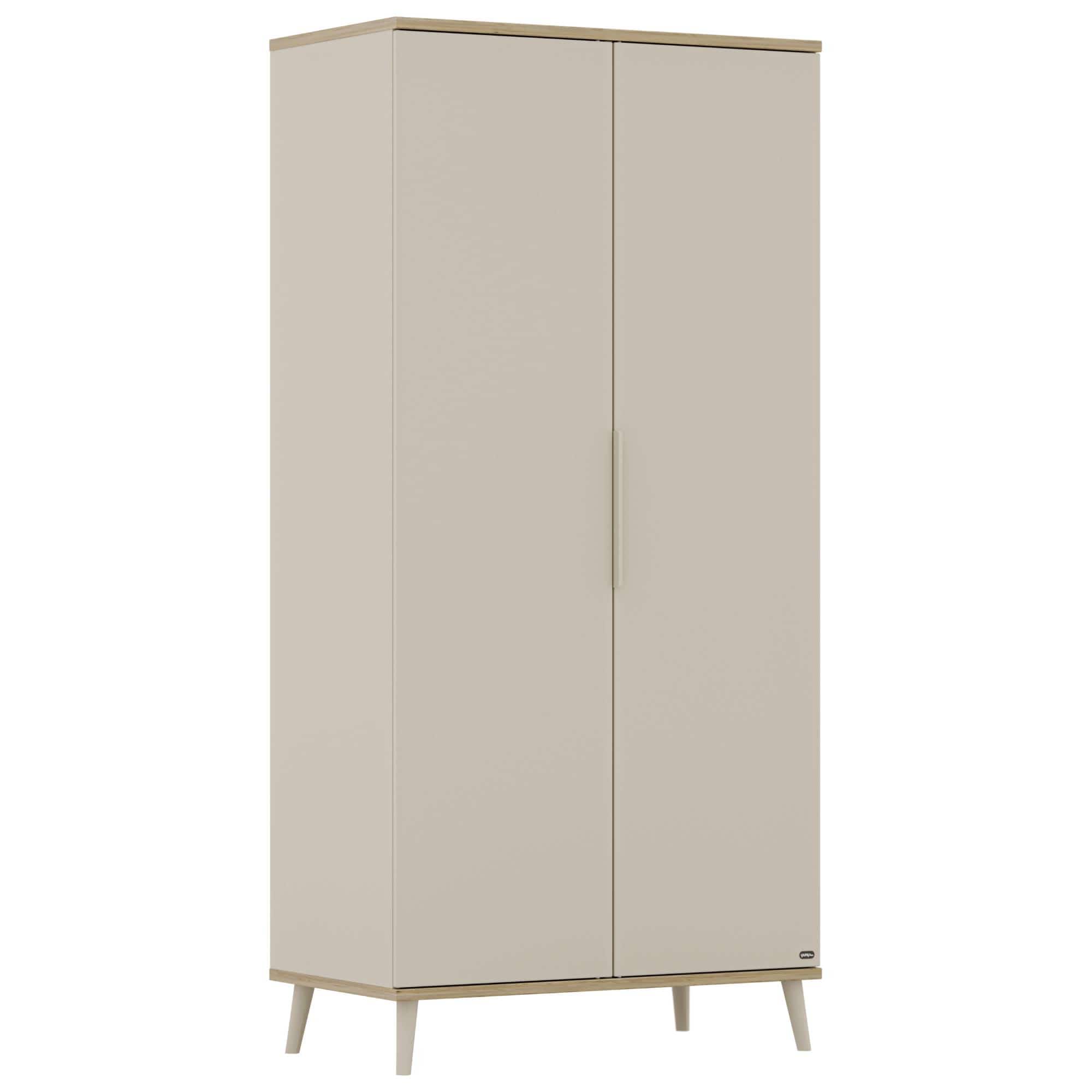 2-türige Kleiderschränke, Yuny by PAIDI, Beige – Produktansicht