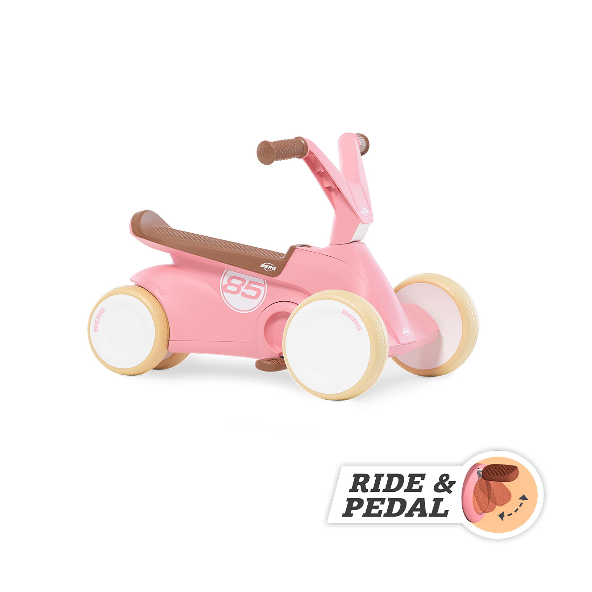 Laufräder, BERG, Pink – Produktansicht