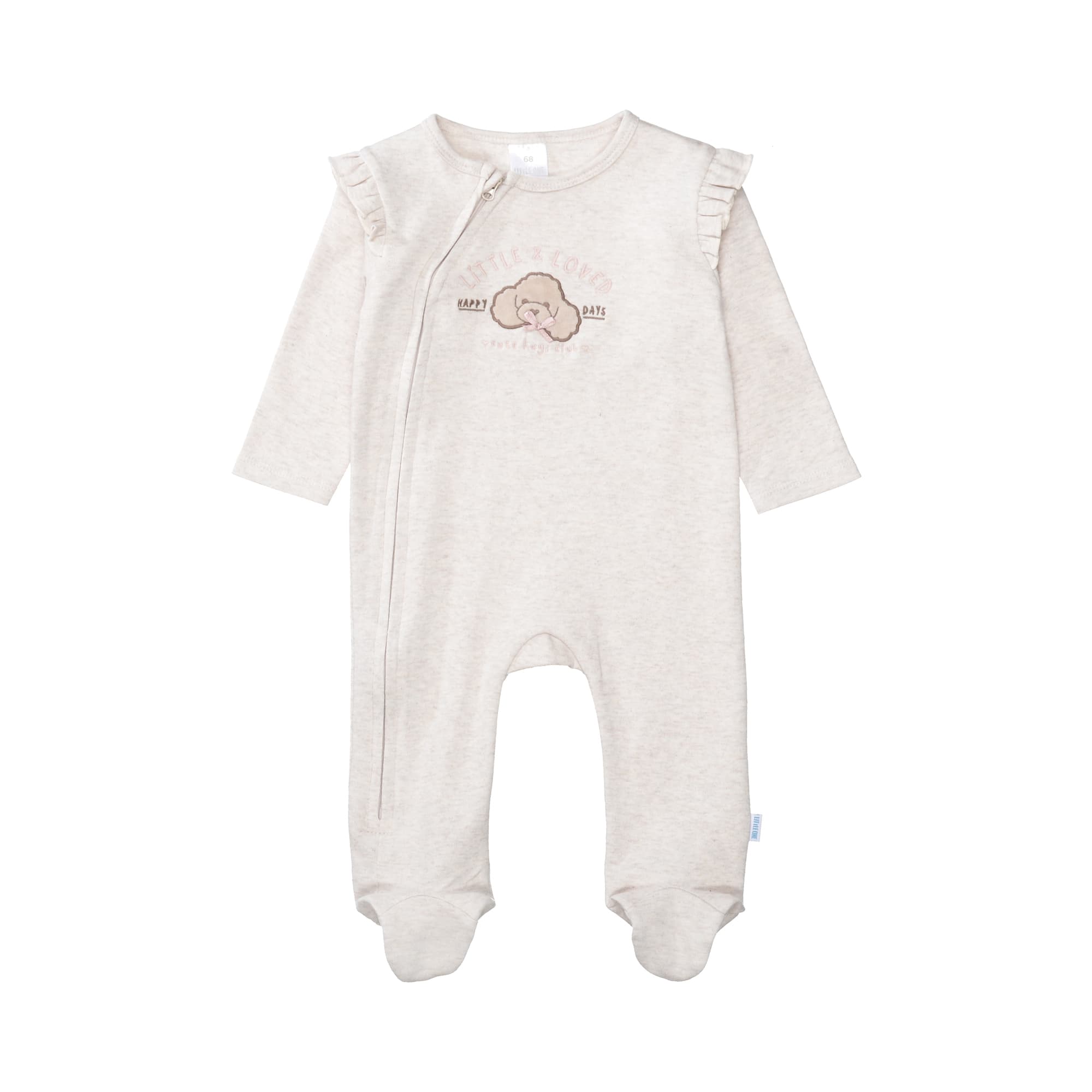 Overalls, LITTLE ONE, Beige – Besonderheit: aus 100% Bio-Baumwolle