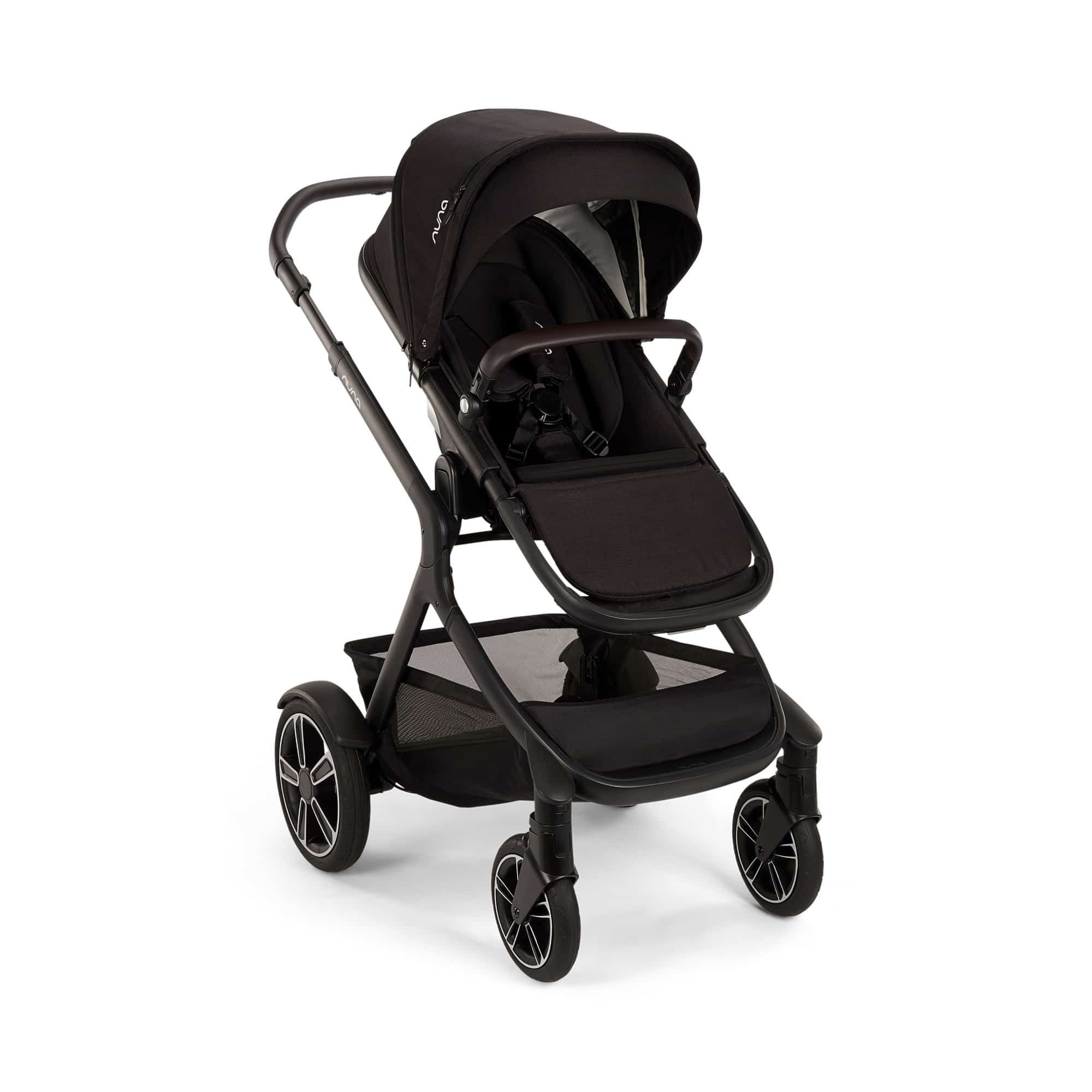 Kombi-Kinderwagen, nuna, Schwarz – Produktansicht