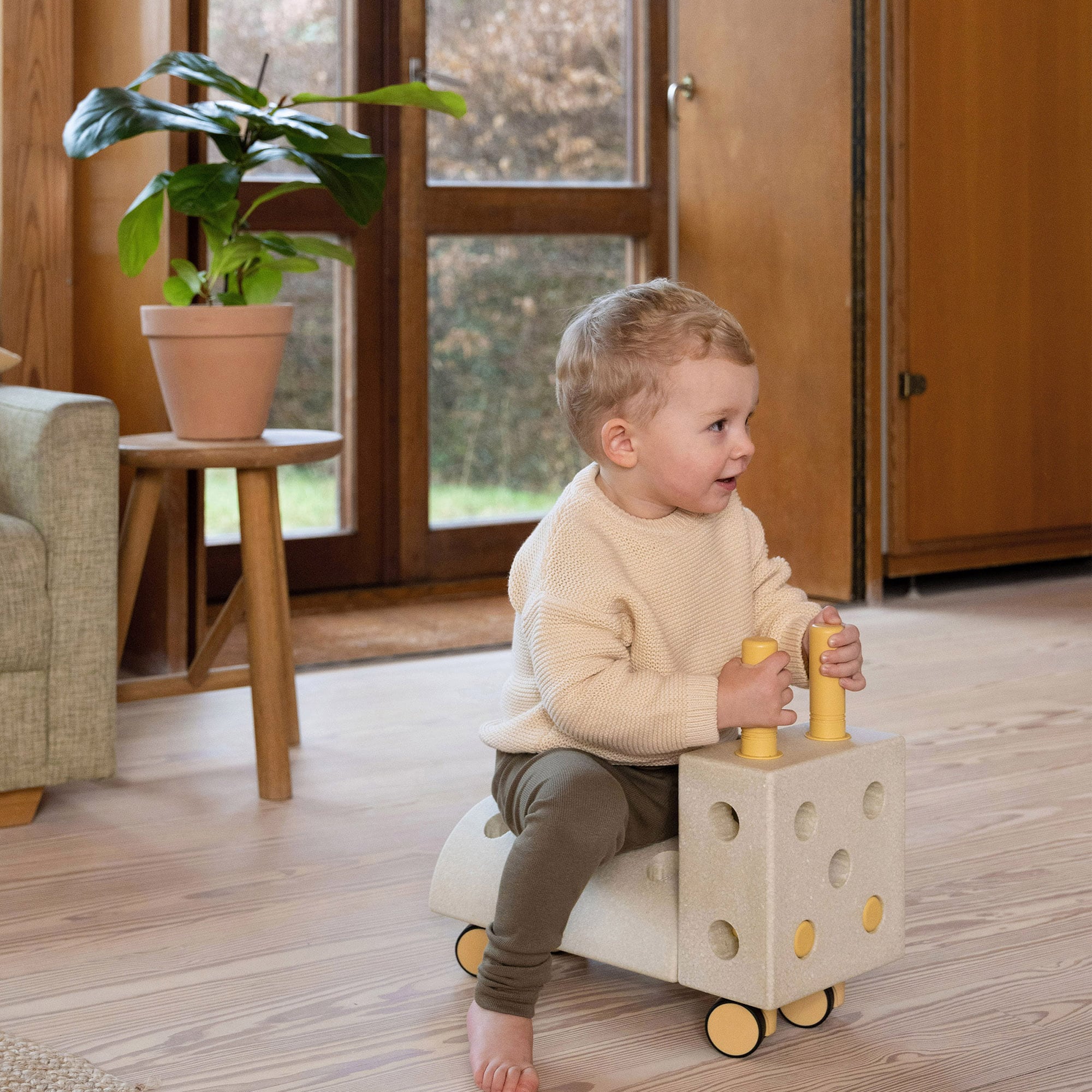 Schaumstoff Bausteine, MODU, Beige – Produktansicht