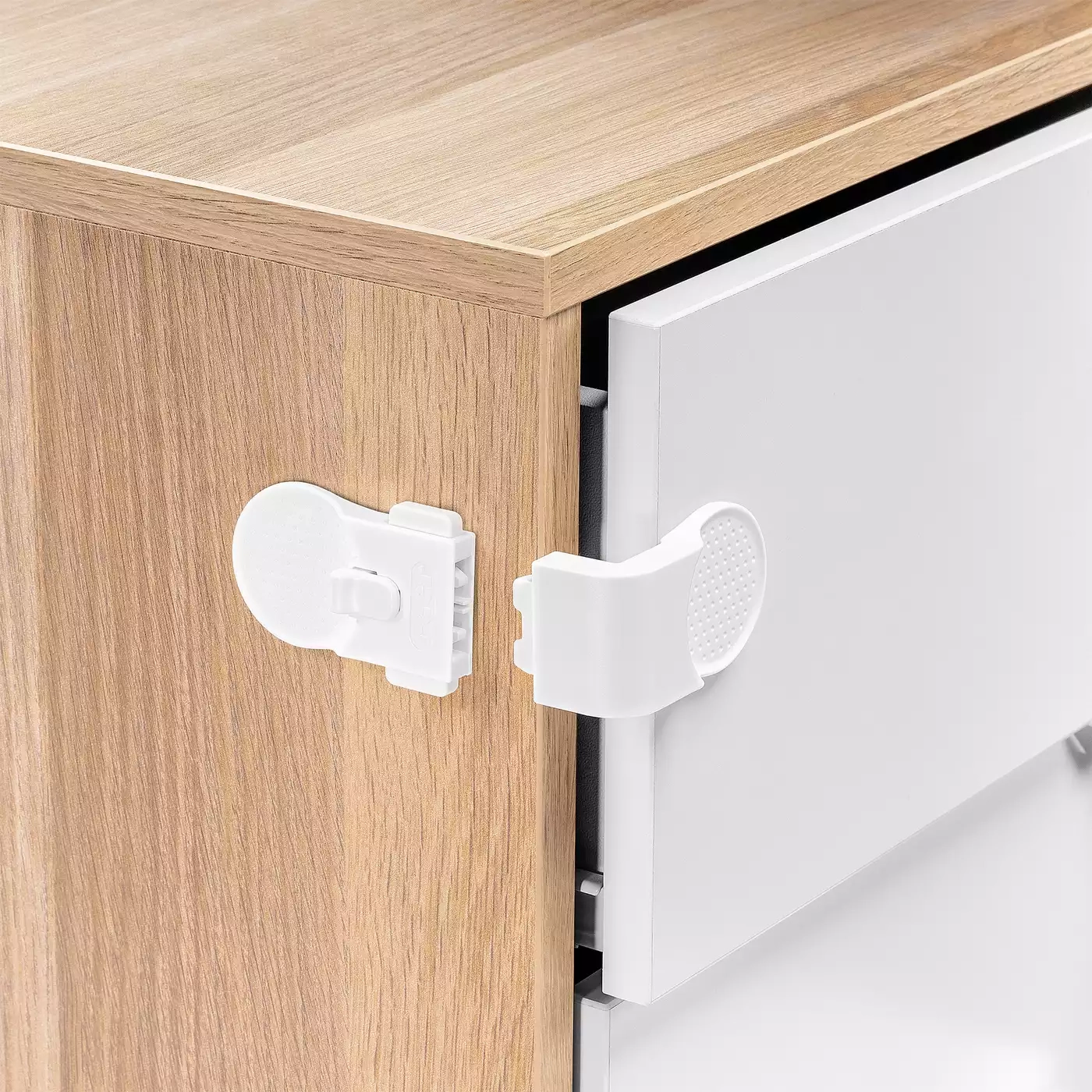 Kindersicherung, reer, Weiß – Produktansicht