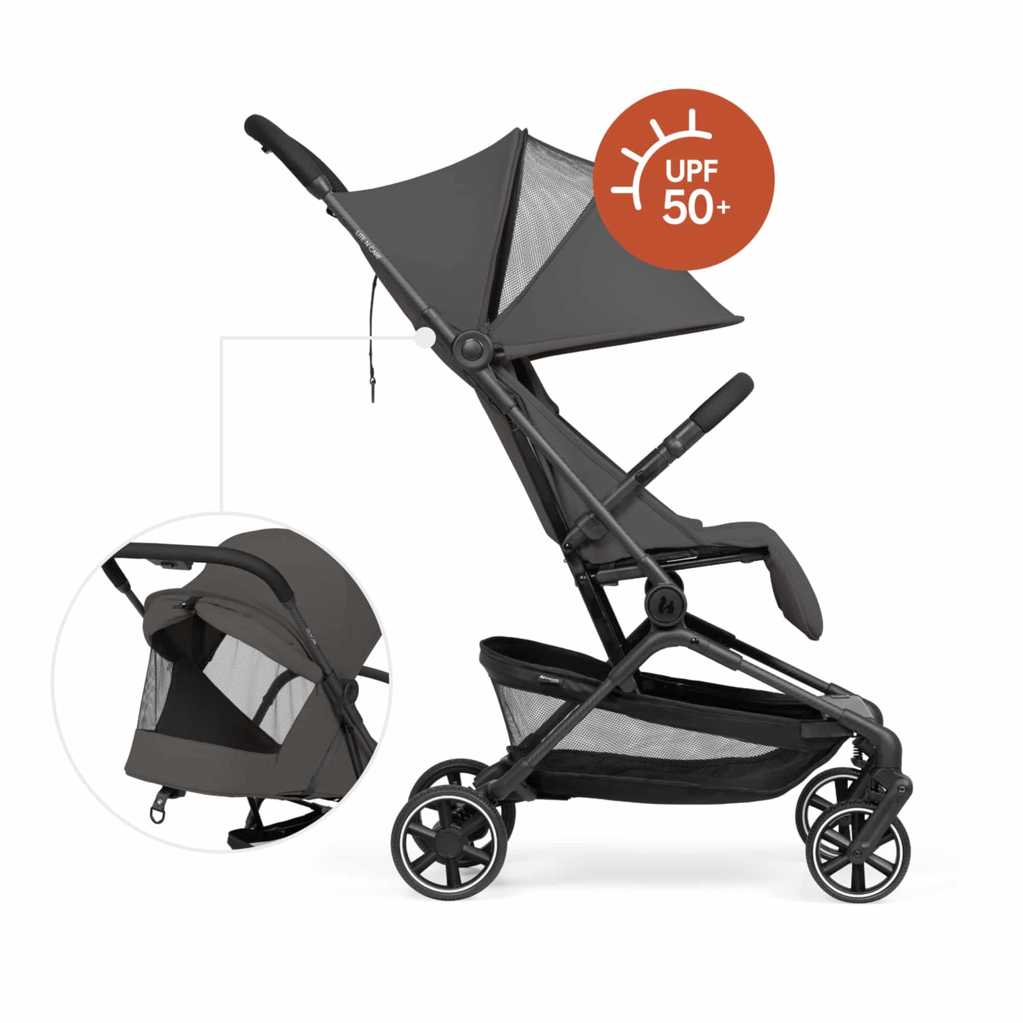 Reisebuggys, hauck, Grau – Produktansicht
