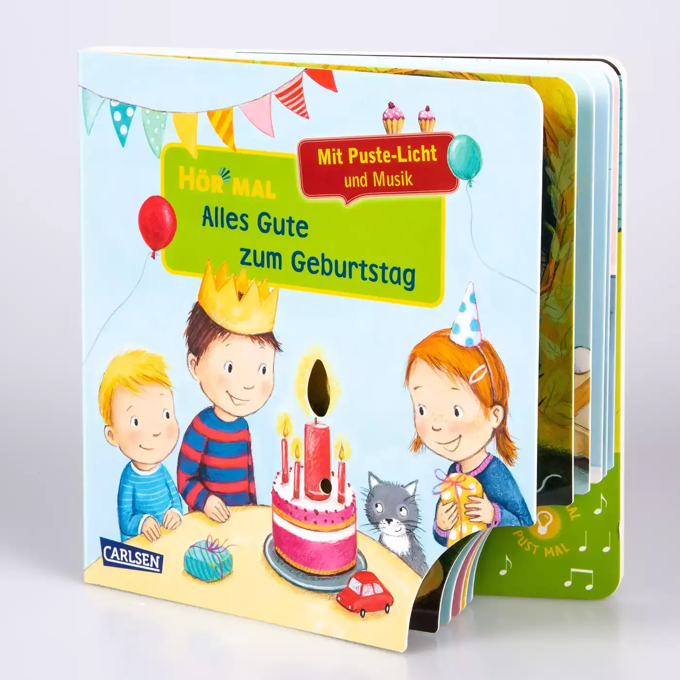 Hör mal: Mach mit - Pust aus: Alles Gute zum Geburtstag CARLSEN Mehrfarbig 2000579058714 2