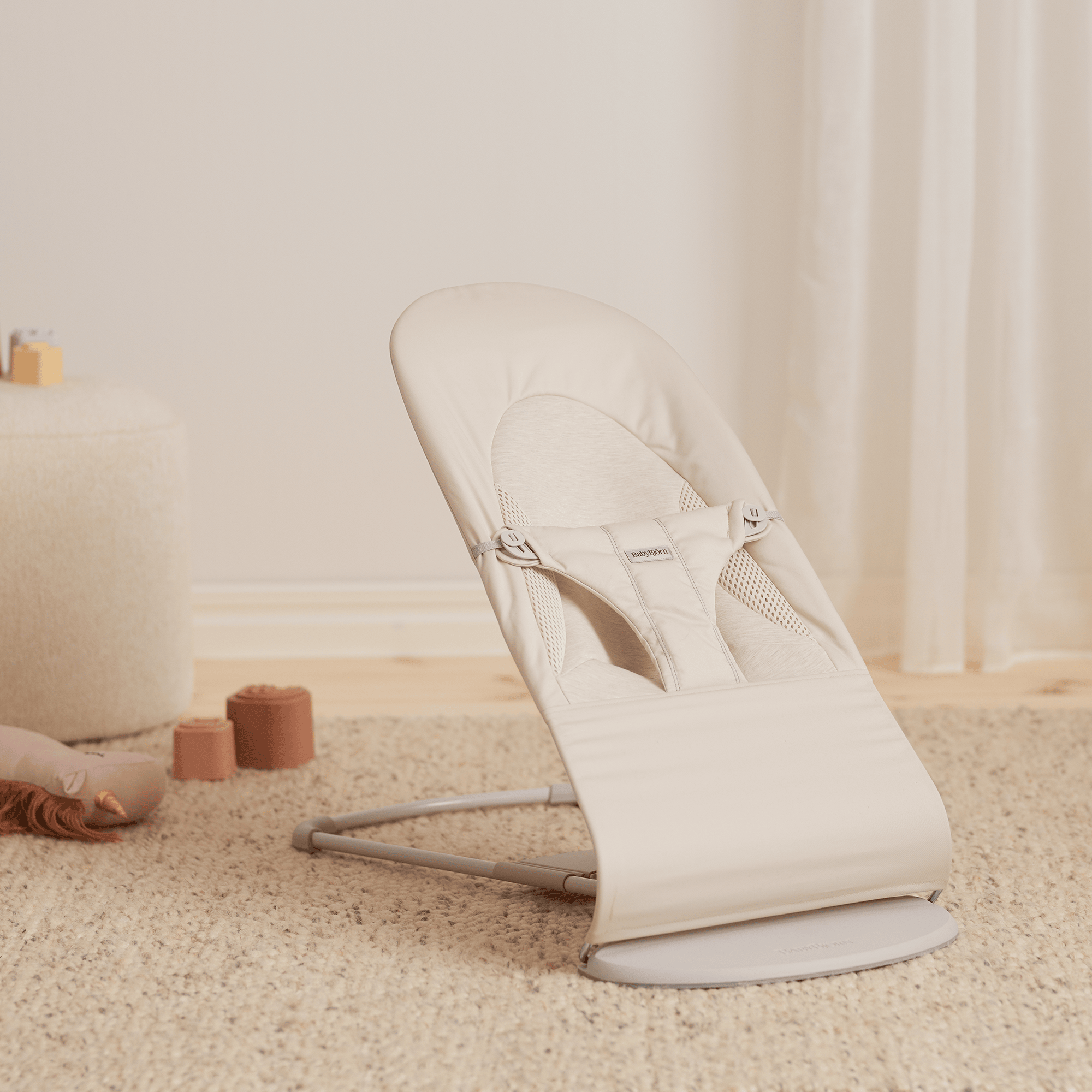Wippen, BABYBJÖRN, Beige – Produktansicht