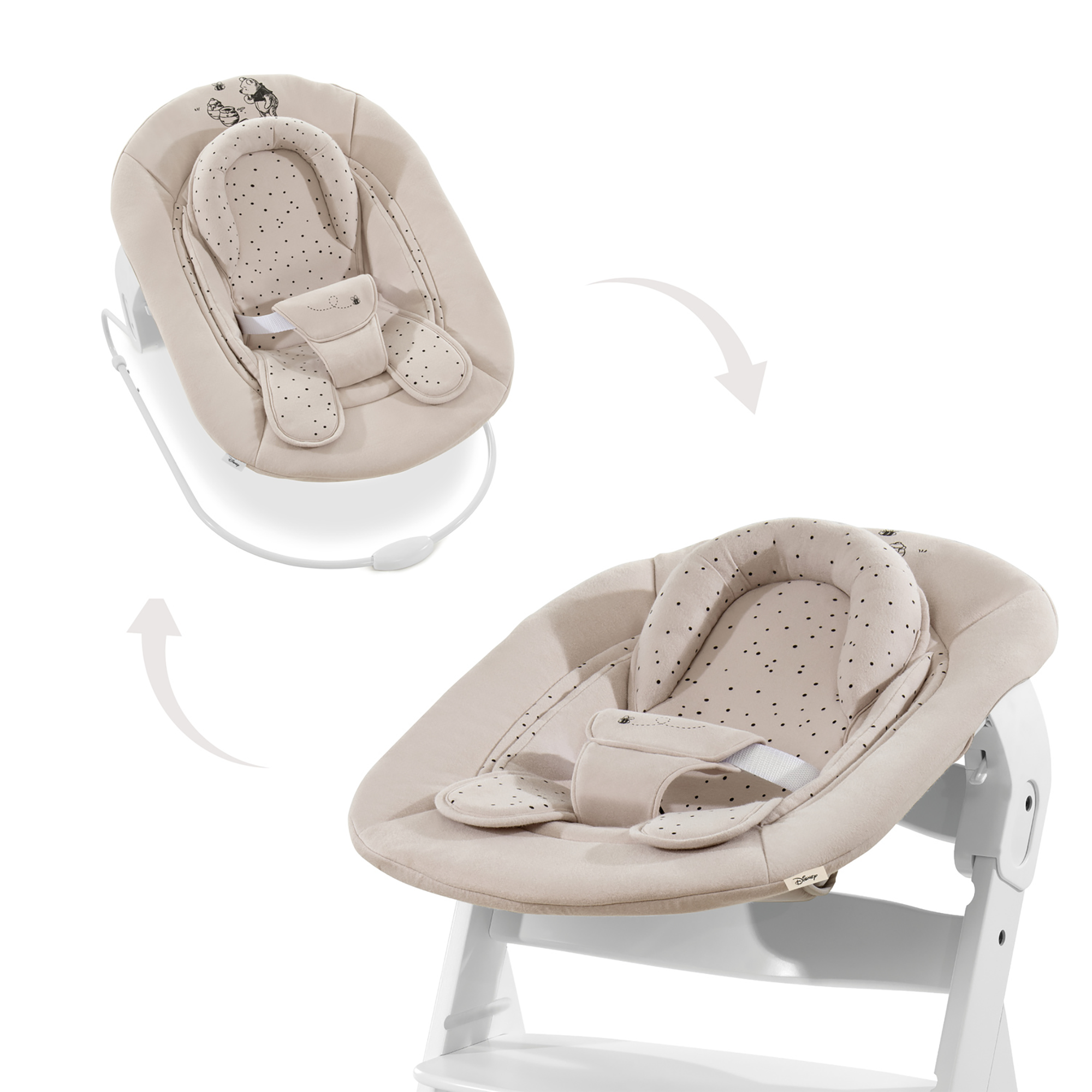 Wippen, DISNEY baby, Beige – Produktansicht