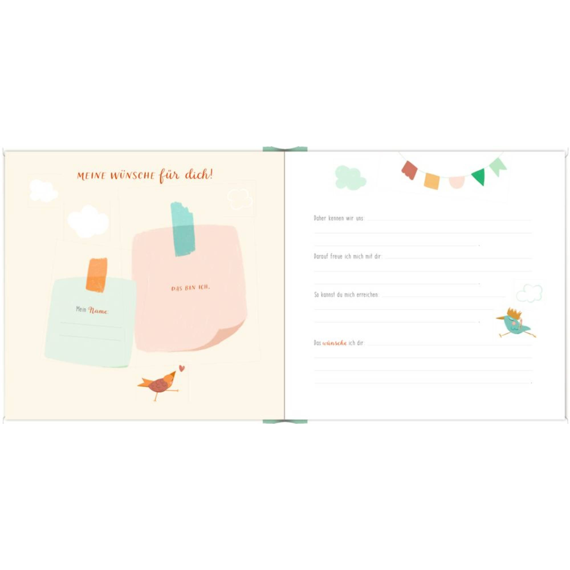 Kinderbücher, COPPENRATH, Weiß – Besonderheit: ideal zum Sammeln von Wünschen und Erinnerungen
