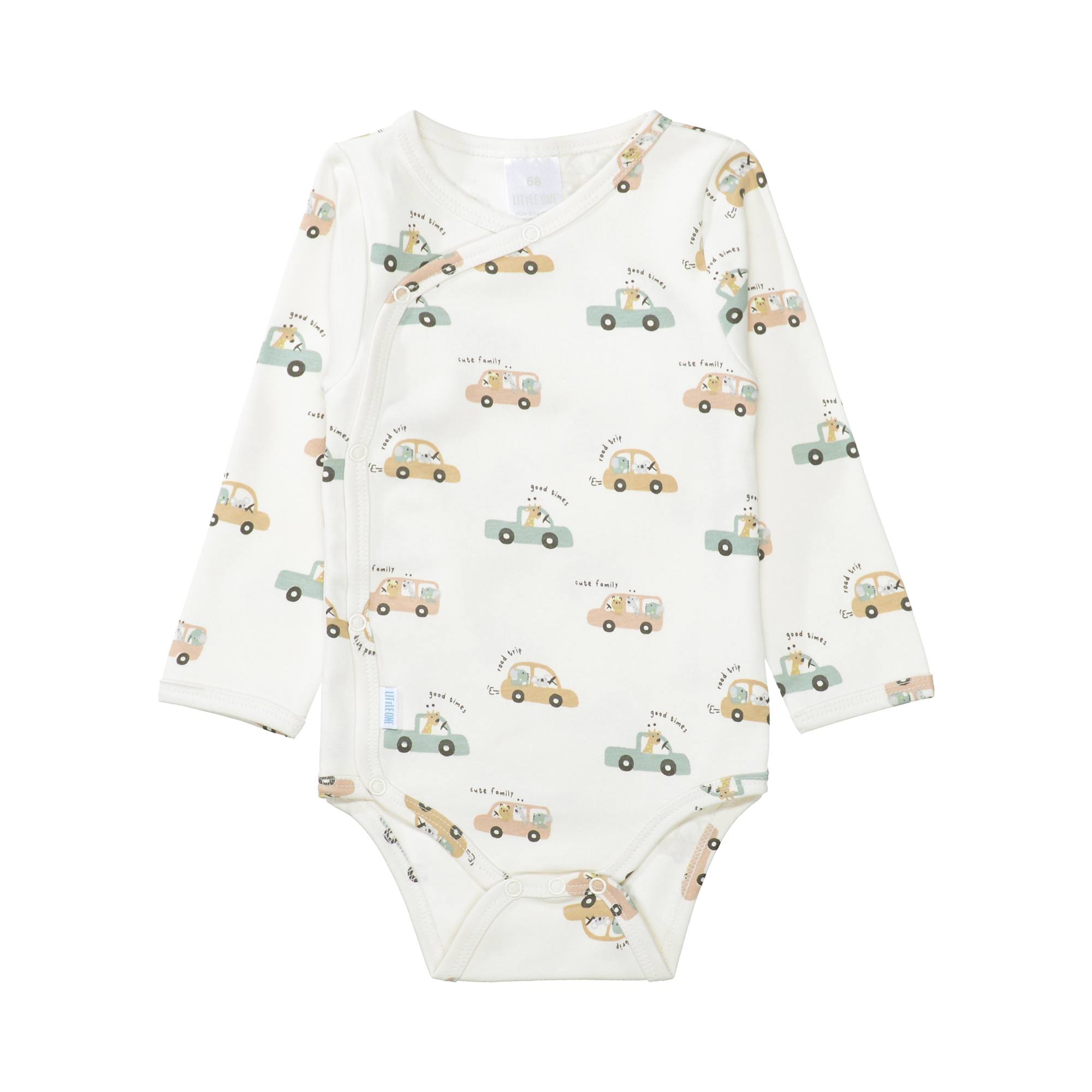 Wickelbodys, LITTLE ONE, Weiß – Besonderheit: aus 100% Bio-Baumwolle