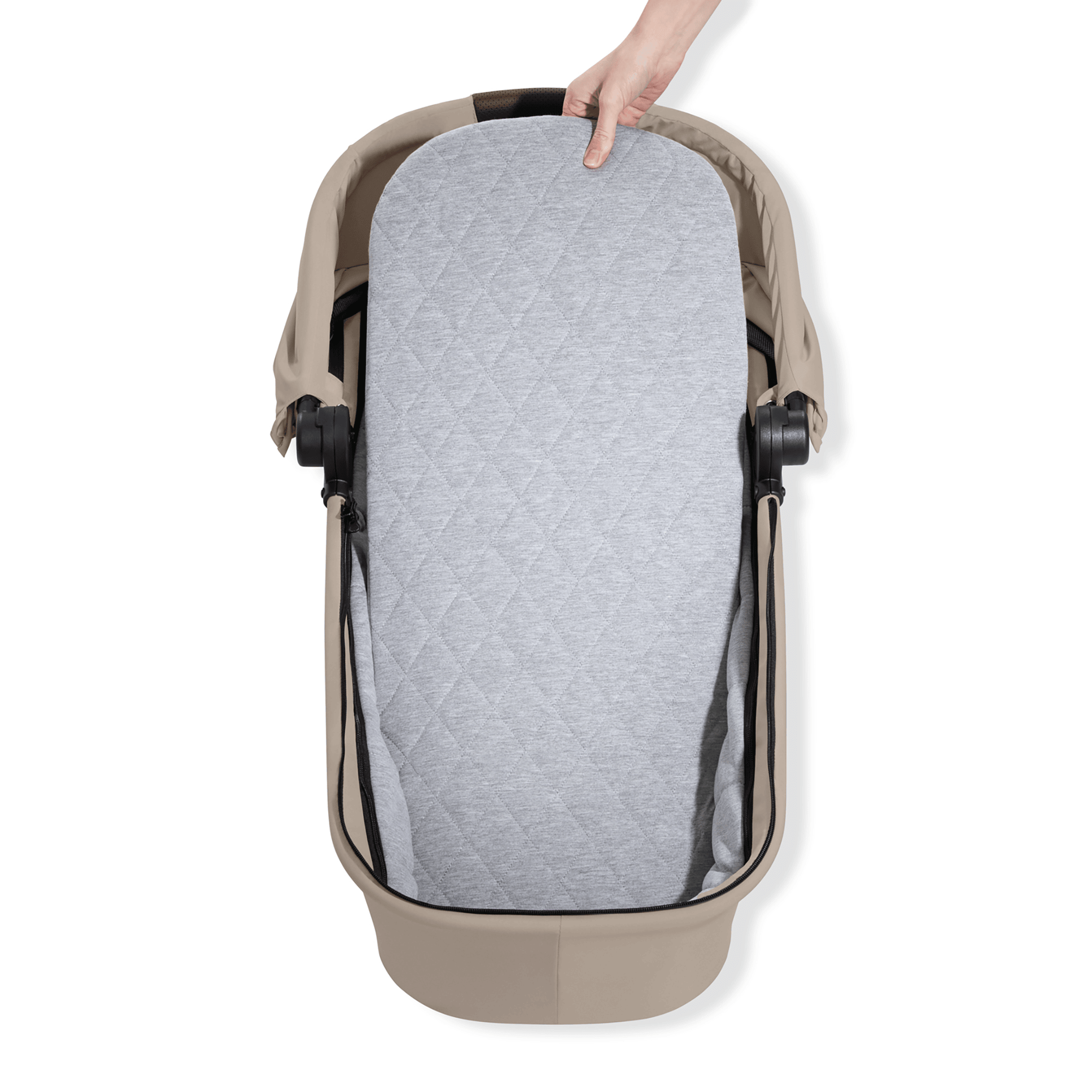 Kombi-Kinderwagen, hauck, Beige – Produktansicht