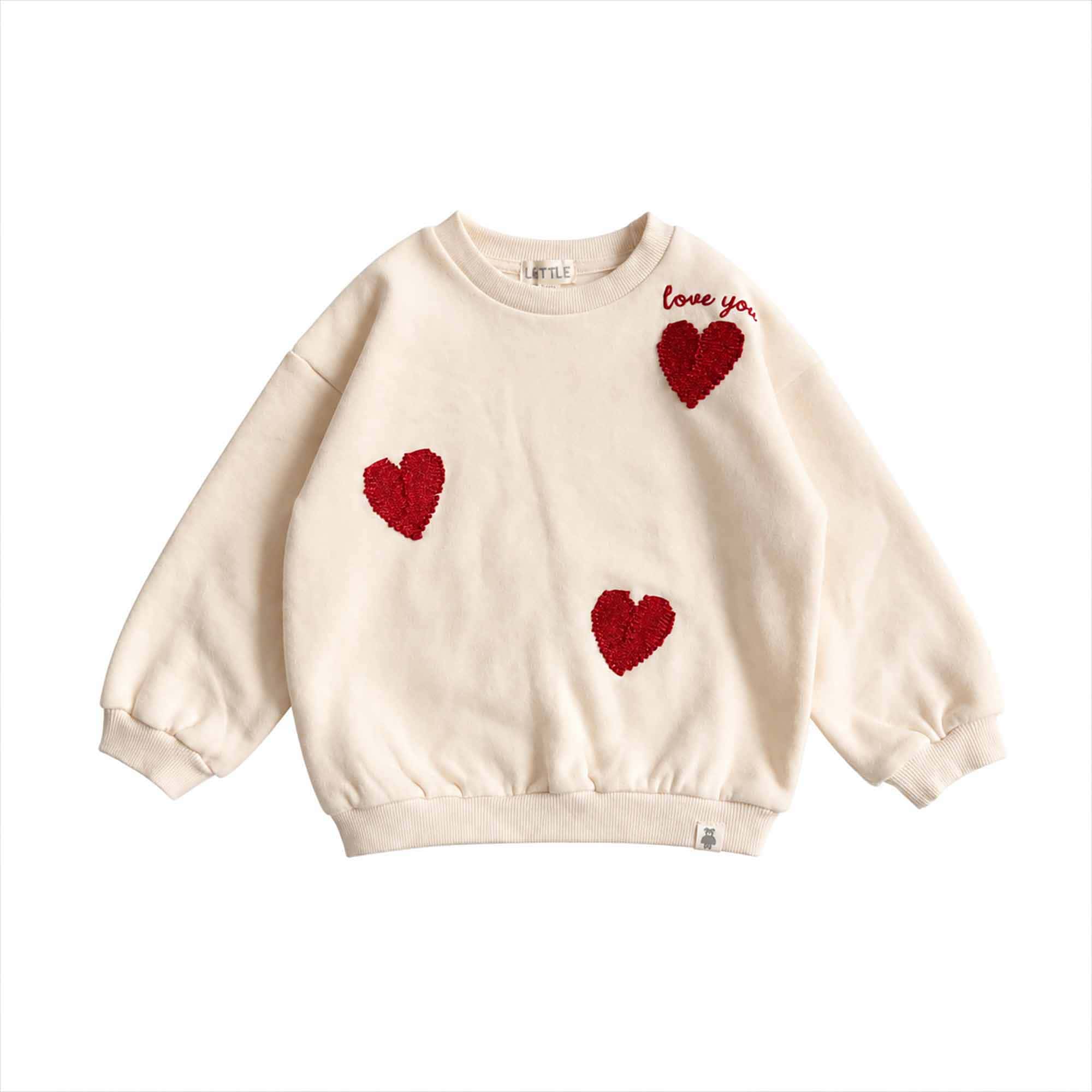 Pullover & Sweatshirts, LITTLE, Weiß – Produktansicht