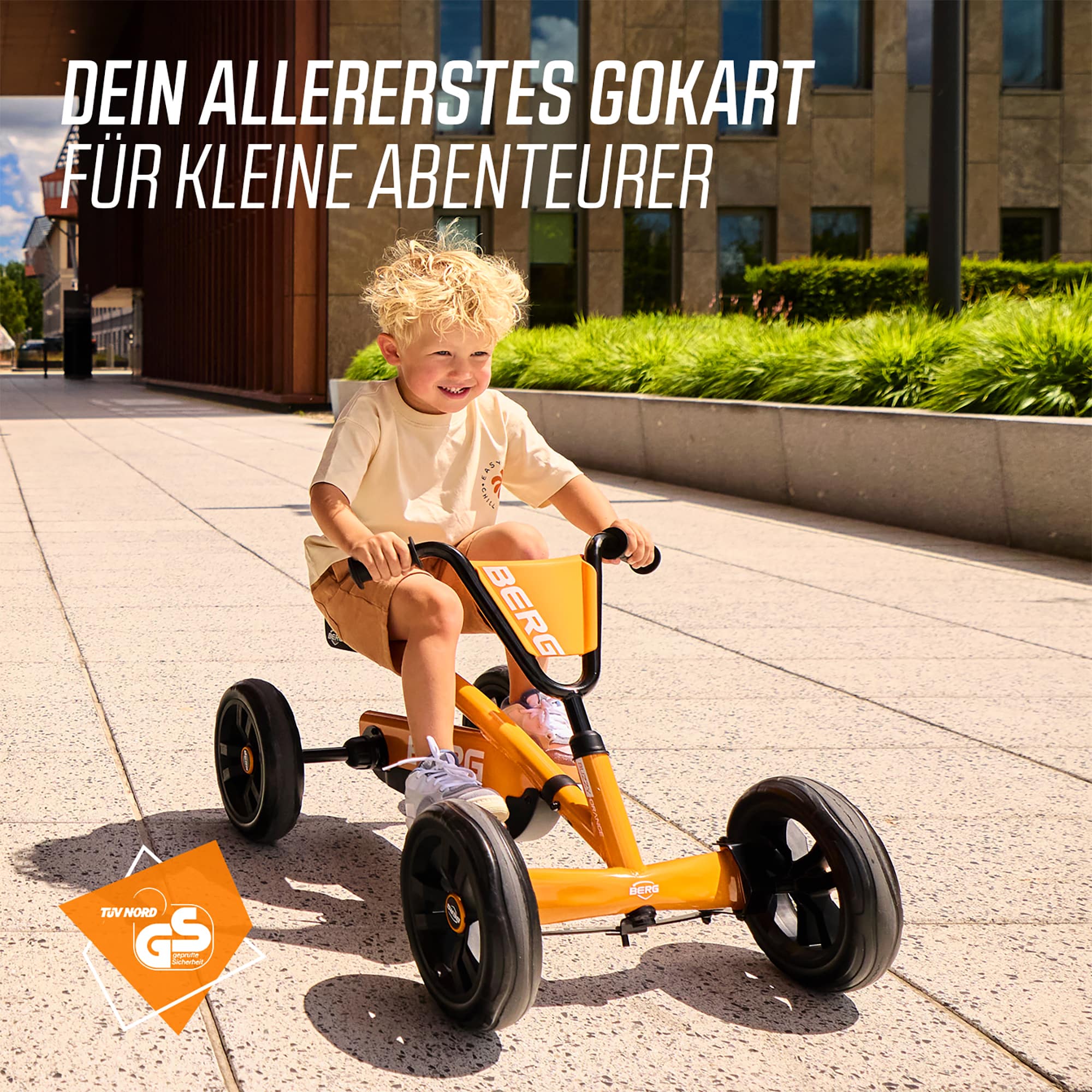 Kinderfahrzeuge, BERG, Orange – Produktansicht