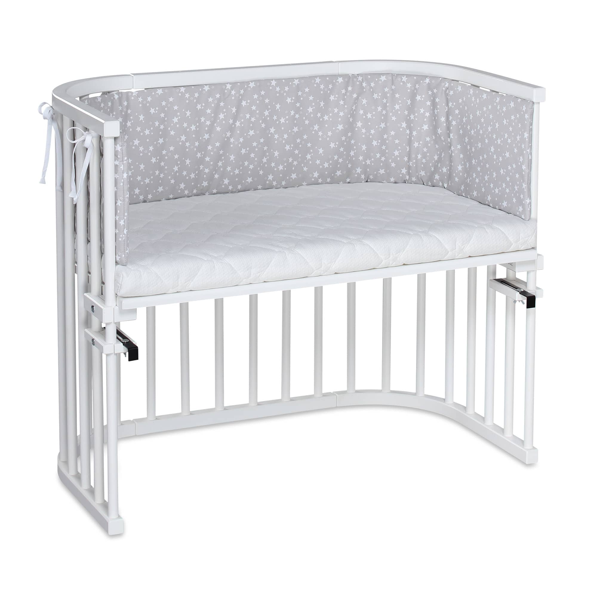Beistellbetten, babybay, Weiß – Produktansicht