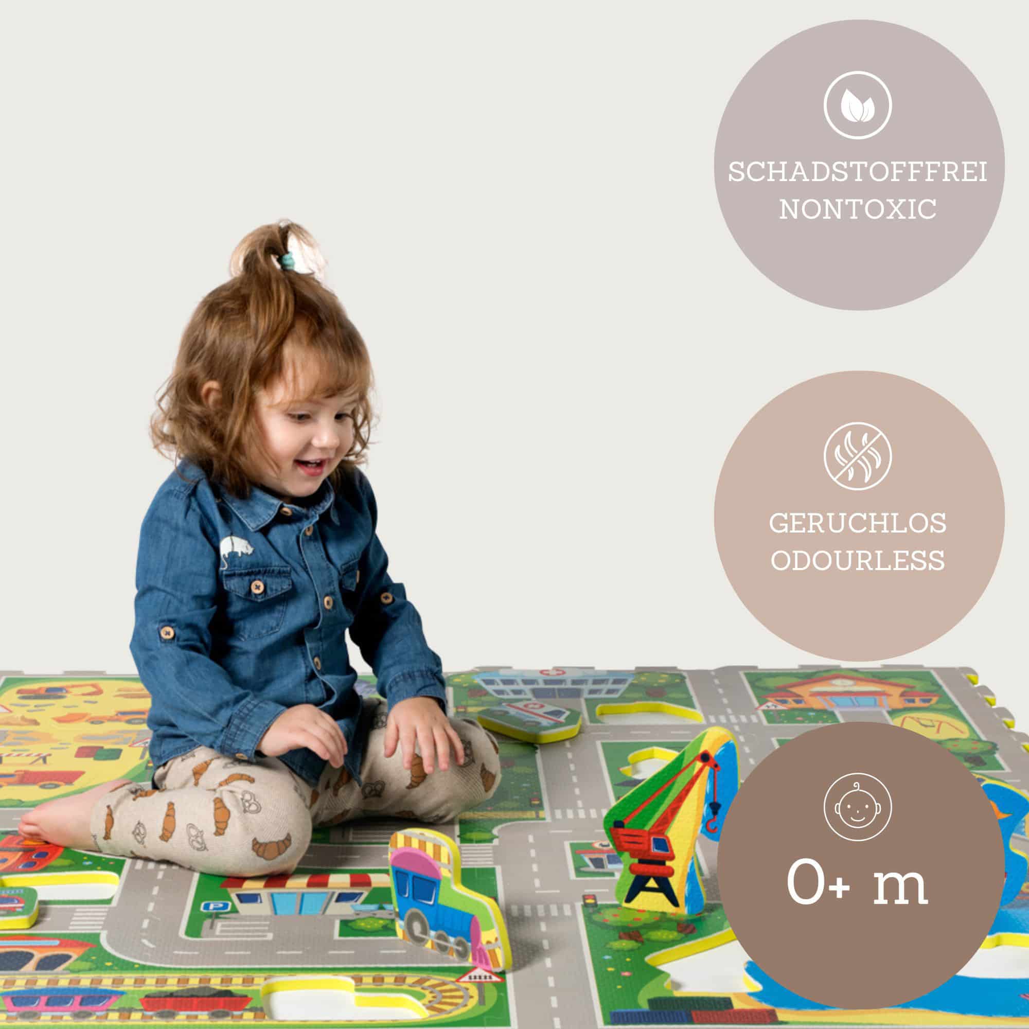 Puzzlematten, Hakuna matte, Grün – Produktansicht