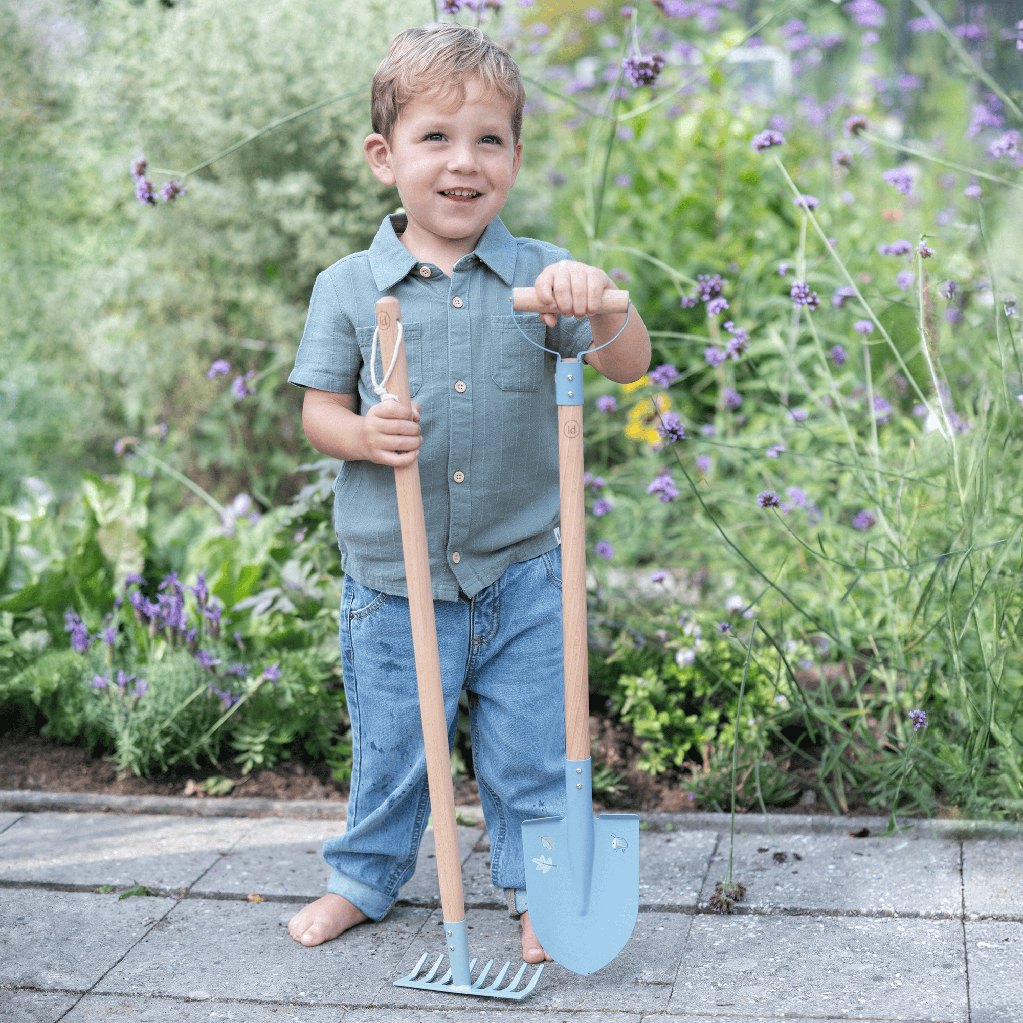 Gartenspielzeug, LITTLE DUTCH, Blau – Besonderheit: aus FSC-zertifiziertem Holz