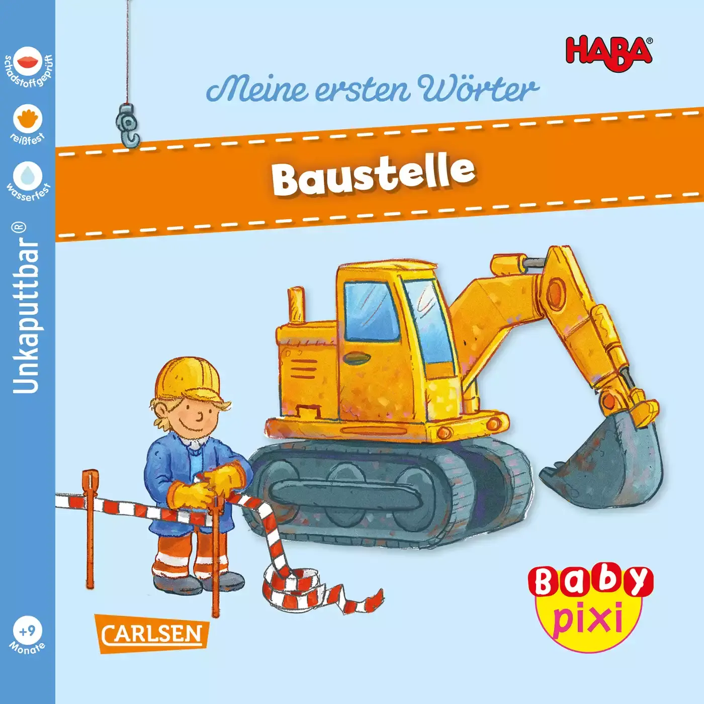 Baby Pixi HABA Meine ersten Wörter: Baustelle CARLSEN 2000582222904 1