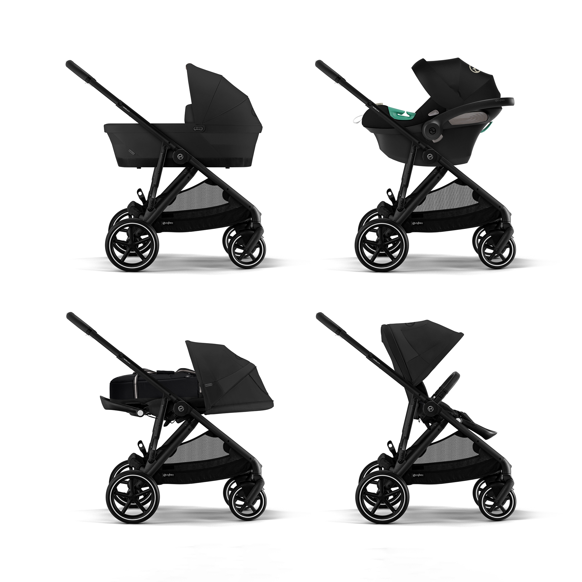 Sportwagen, cybex, Schwarz – Produktansicht