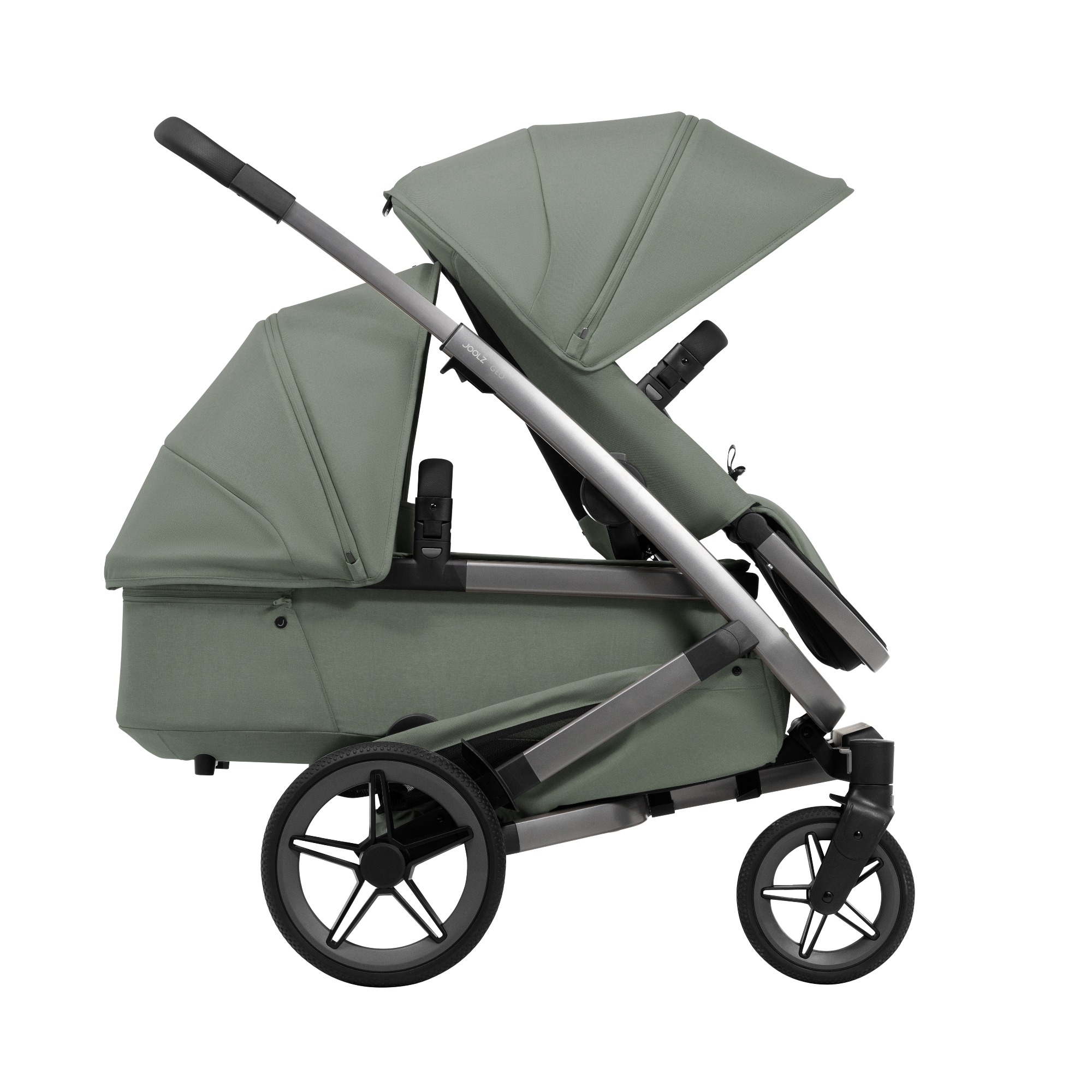 Zwillingswagen & Geschwisterwagen, JOOLZ, Grün – Produktansicht