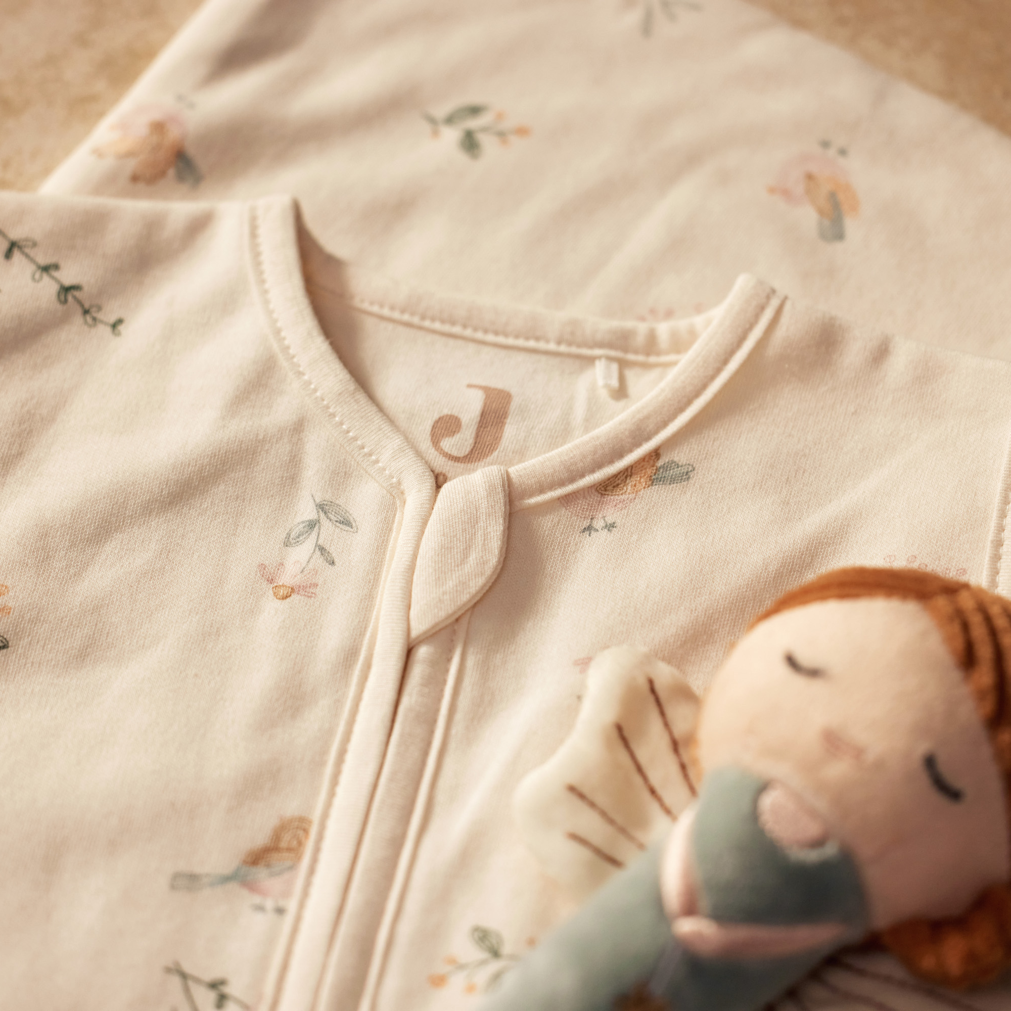 Sommerschlafsäcke, jollein, Beige – Produktansicht