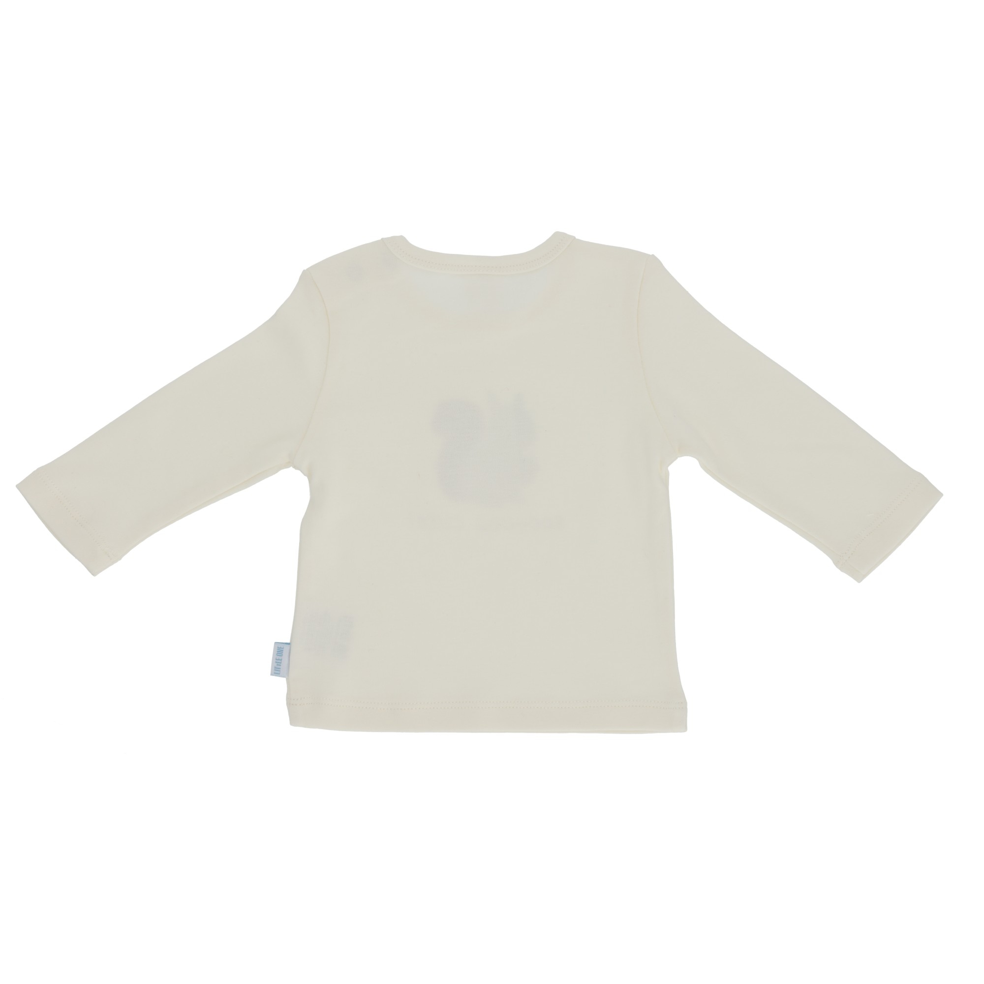 Langarmshirts, LITTLE ONE, Weiß – Besonderheit: aus 100% Baumwolle