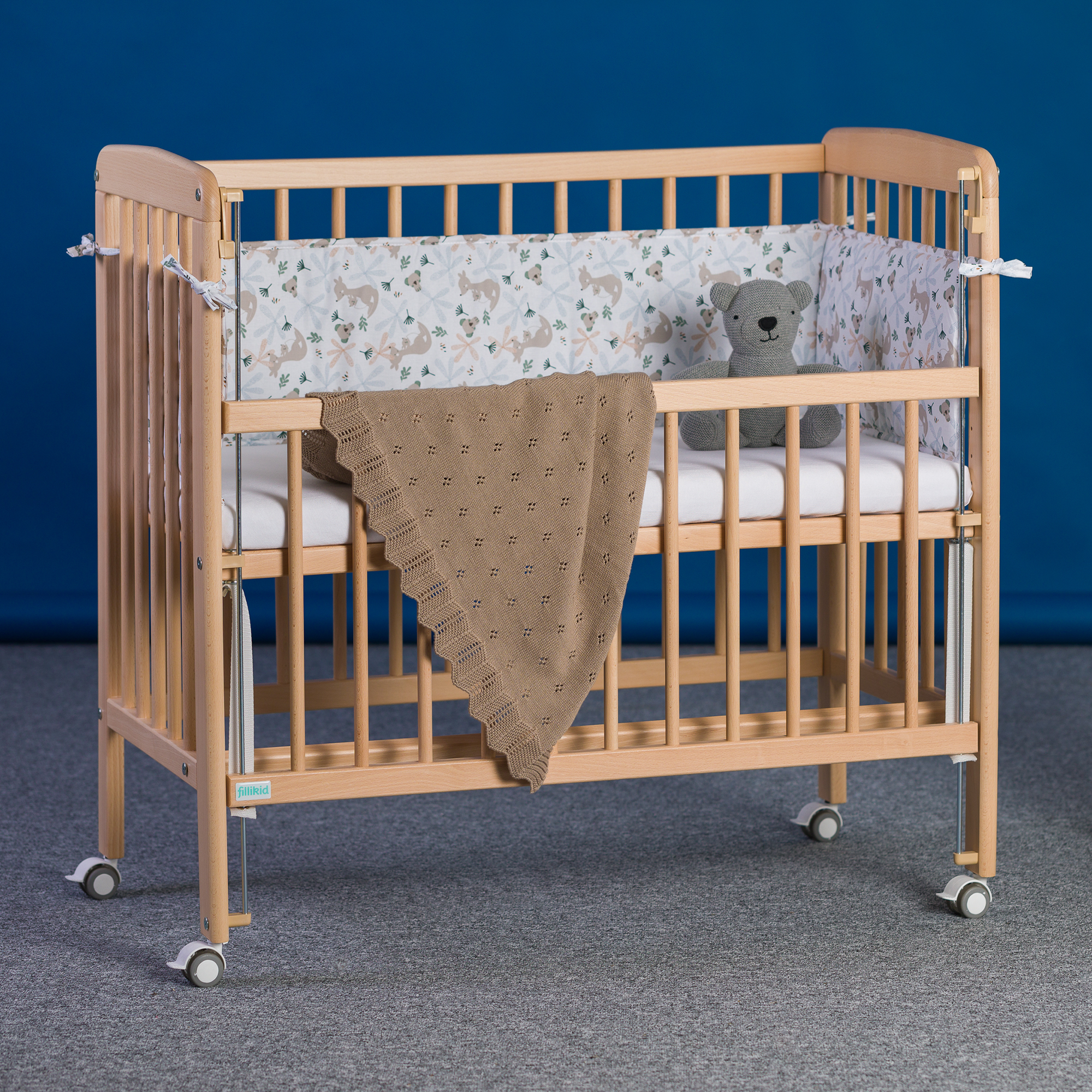 Beistellbetten, fillikid, Beige – Produktansicht