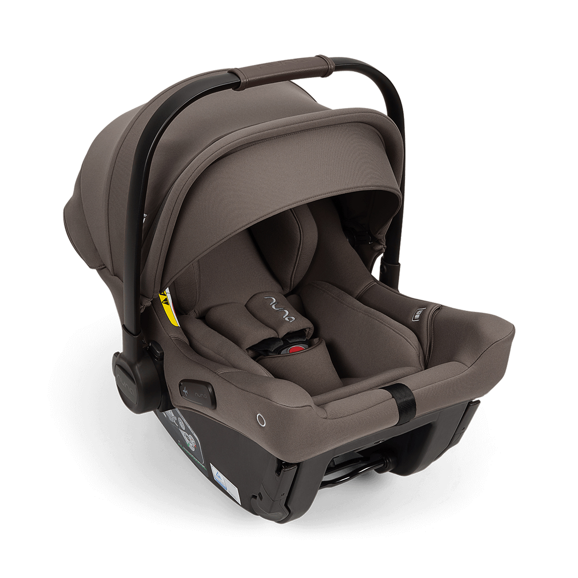 Babyschalen 0-13 kg, Gruppe 0+, nuna, Braun – Besonderheit: Verwendung ab Geburt bis max. 13 kg (40 - 75 cm)