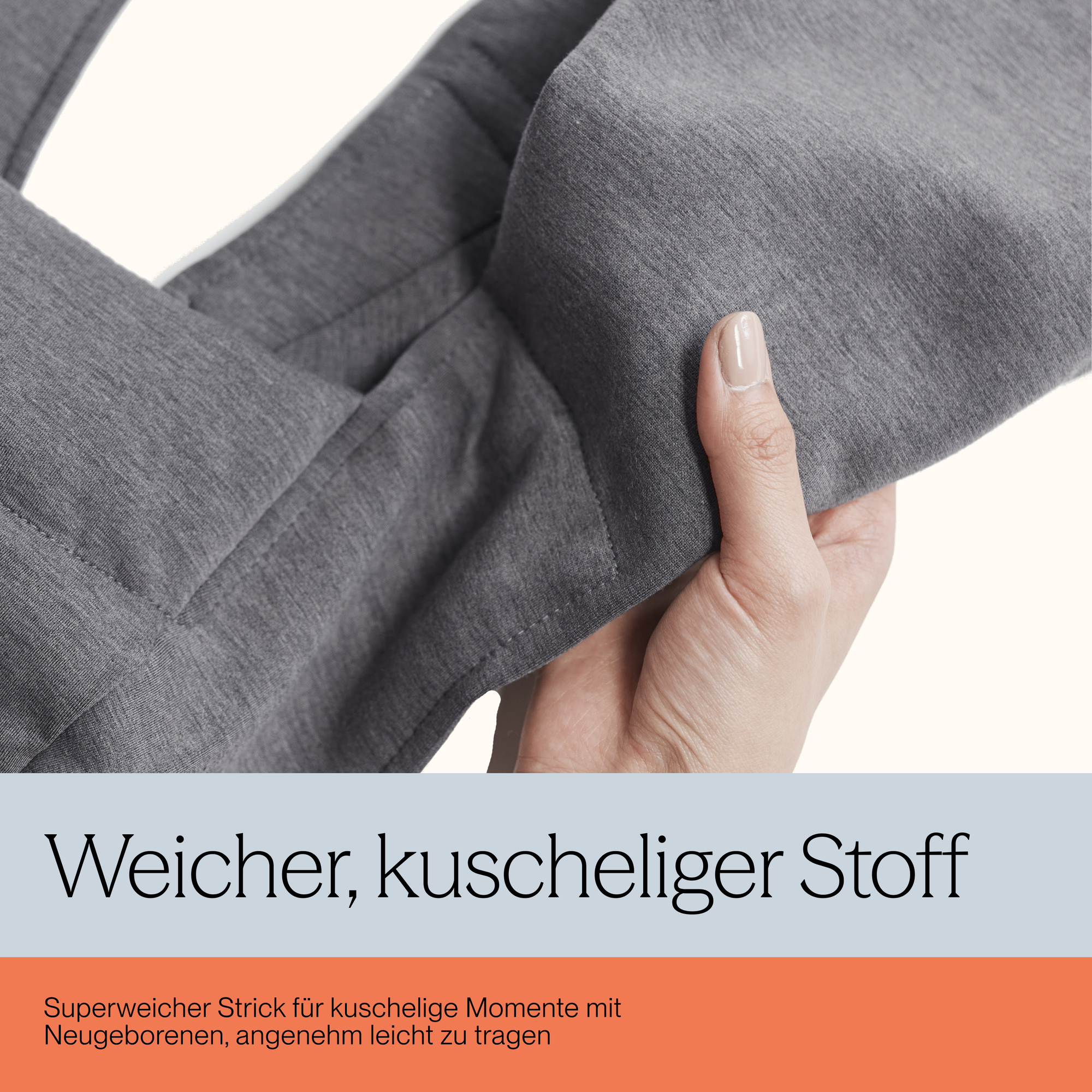 Fullbuckle Tragen, ERGObaby, Grau – Produktansicht
