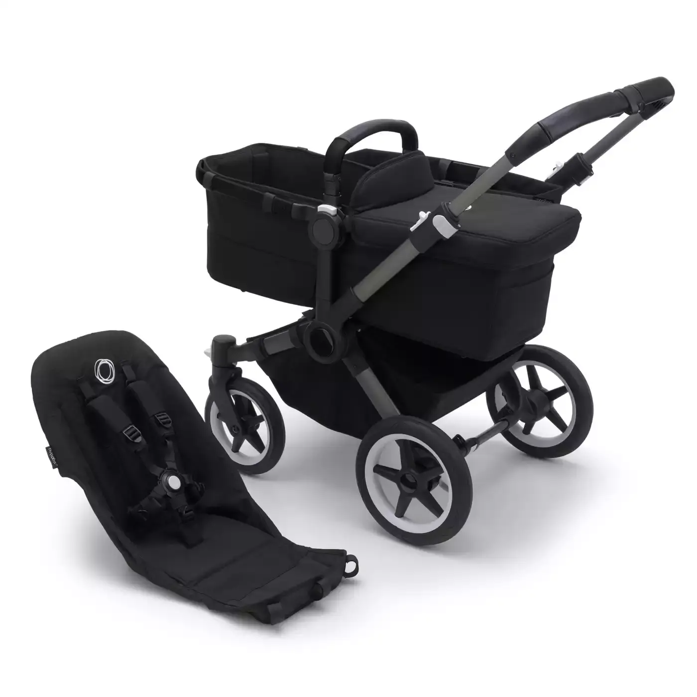 Donkey5 Basis Graphite/Midnight Black bugaboo Schwarz 2000582176306 1